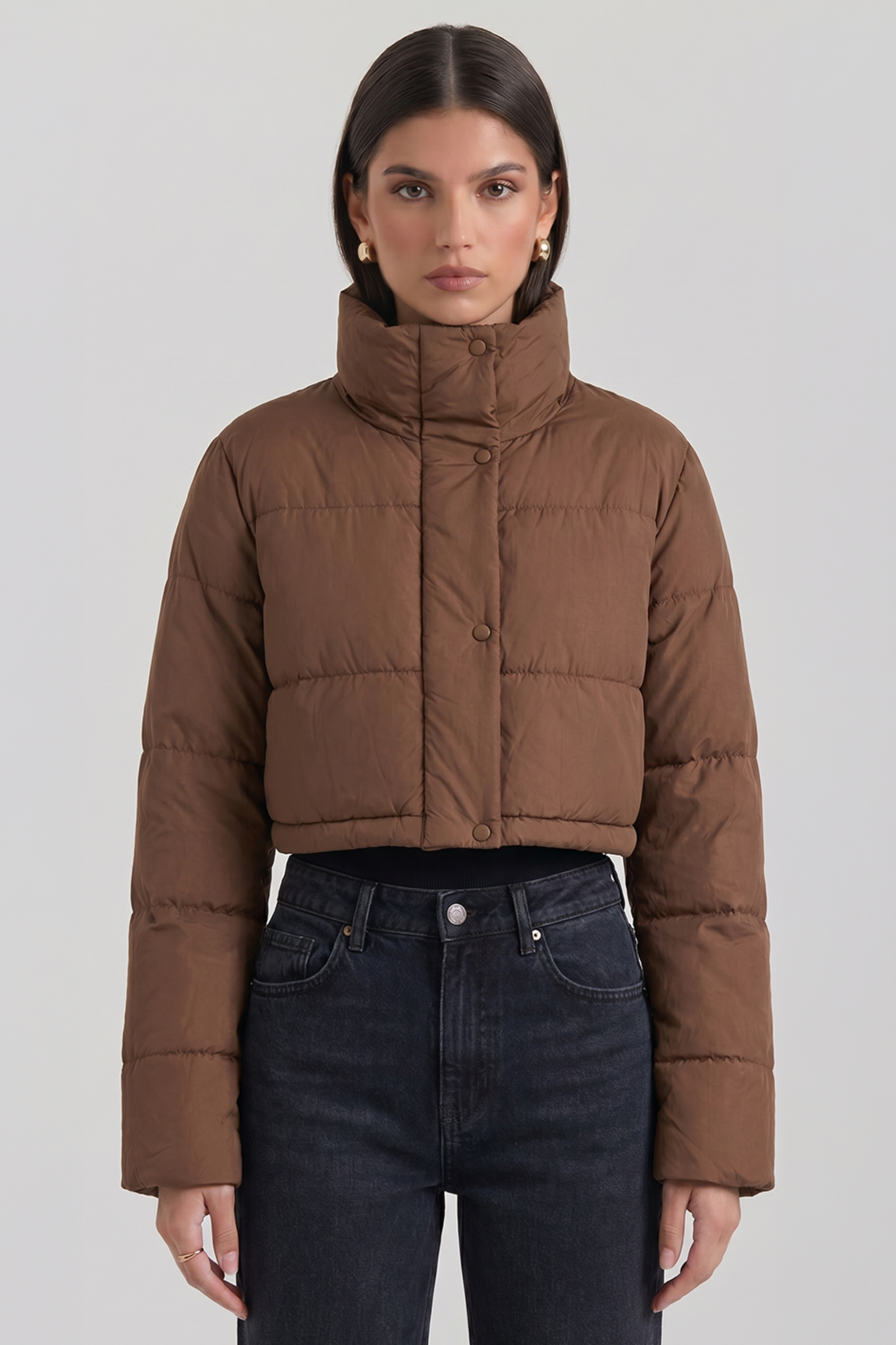 Kurze Steppjacke