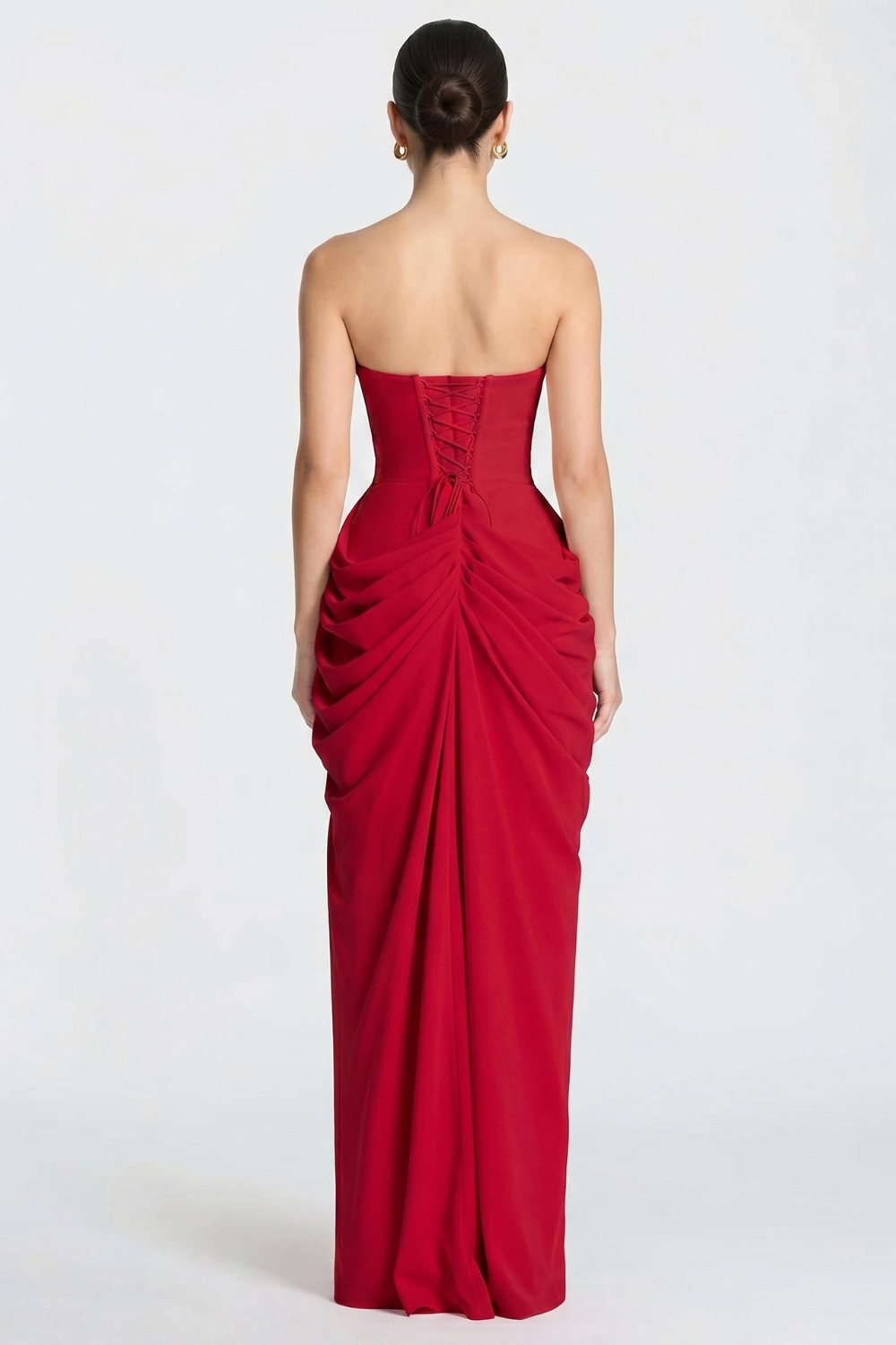 Helena Long Bustier Dress