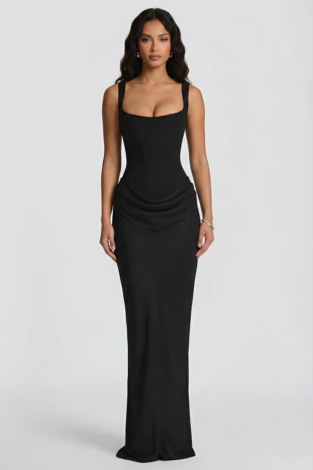 Laura langes Bustier-Kleid