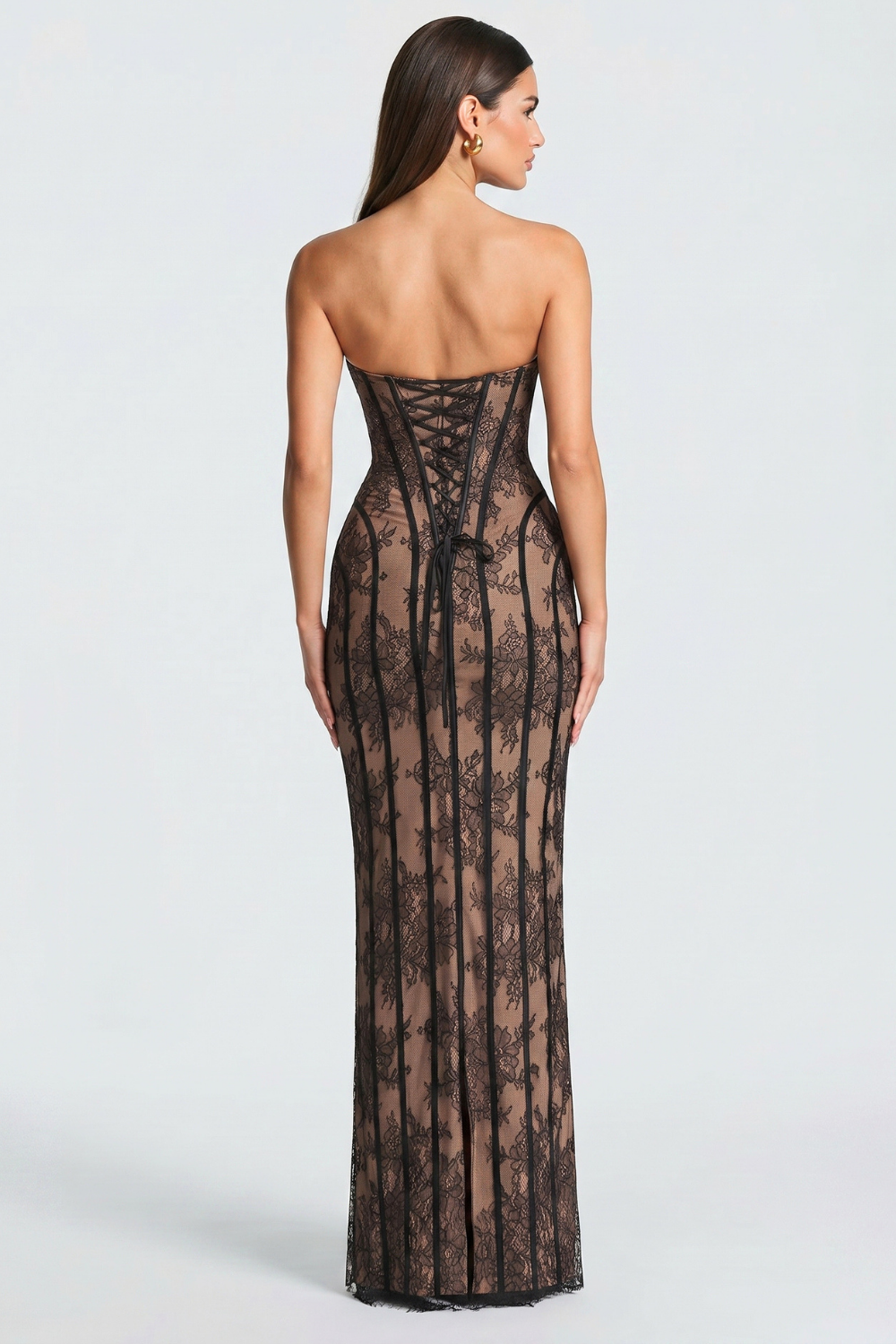 Charlotte Long Bustier Dress