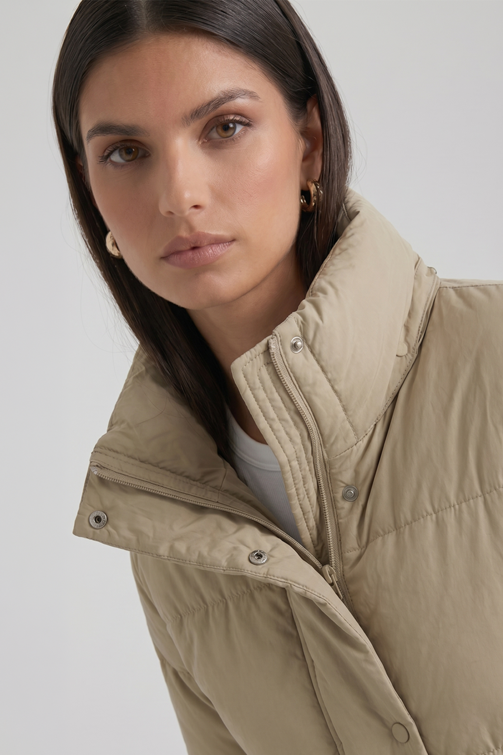 Kurze Steppjacke