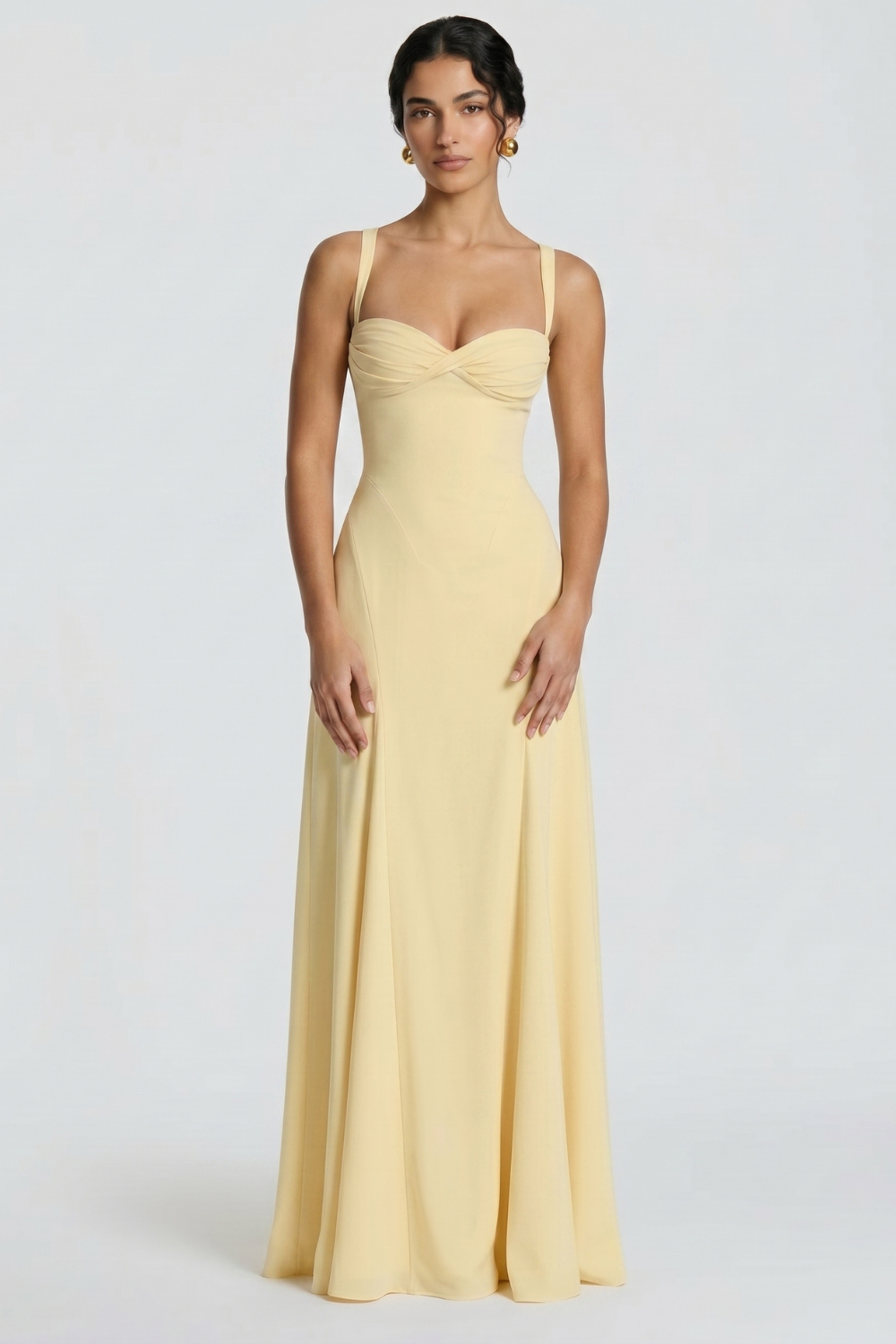 Lorena Long Bustier Dress