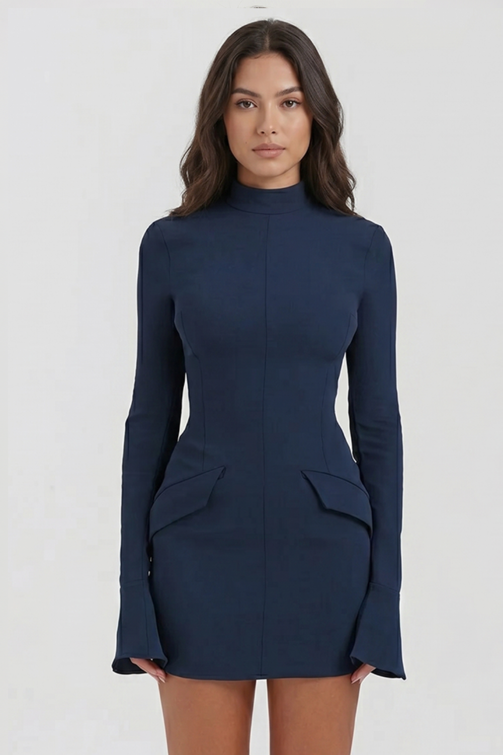 Kayla Long-Sleeve Dress