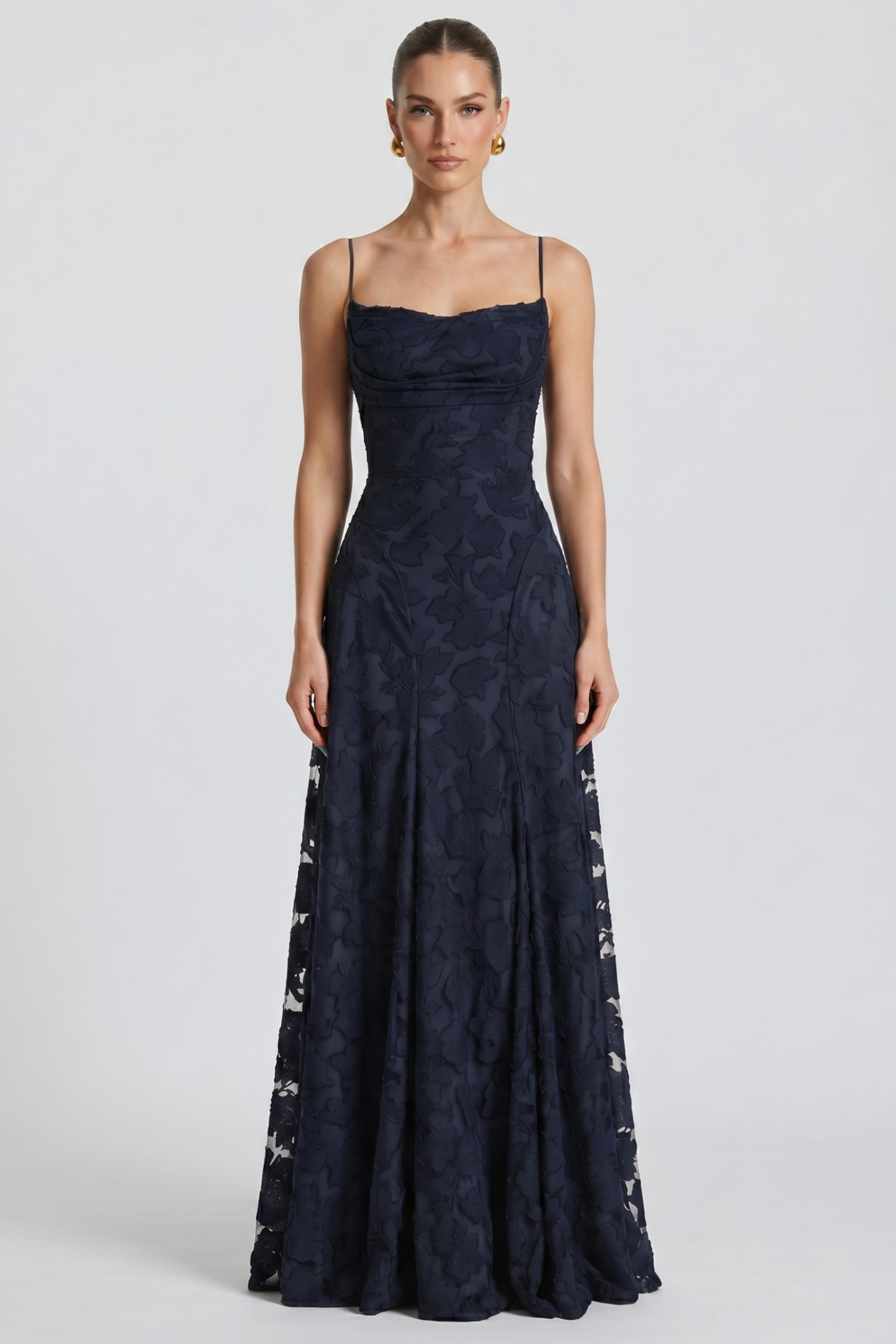 Marta Long Bustier Dress