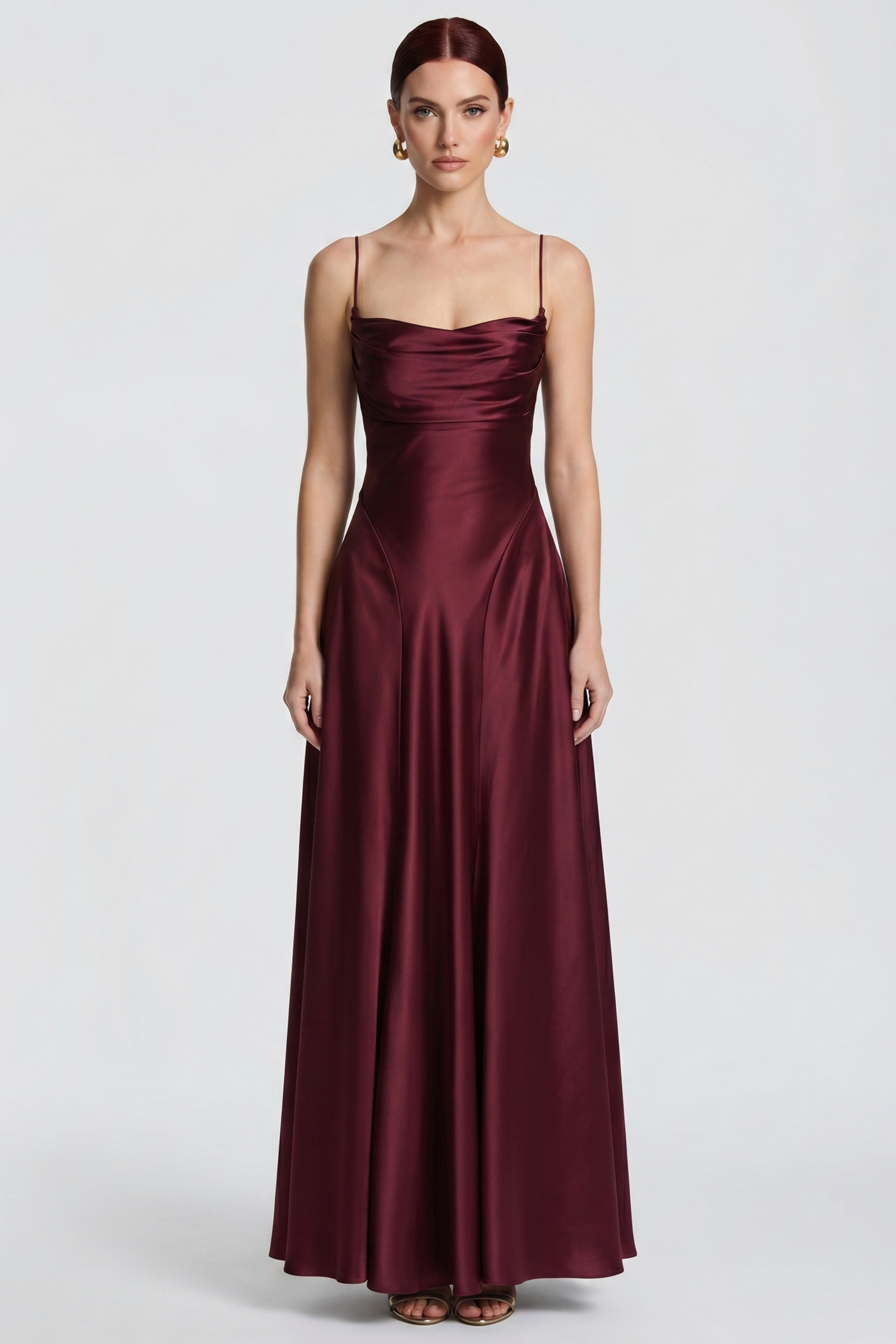 Maya langes Bustierkleid
