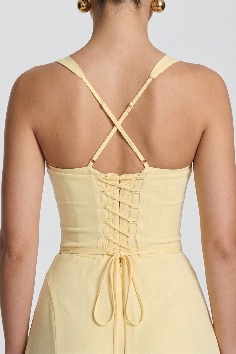 Lorena Long Bustier Dress