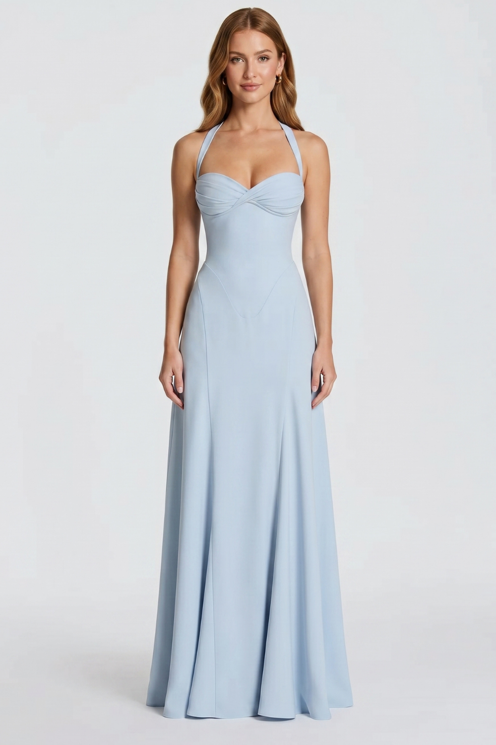 Lorena Long Bustier Dress