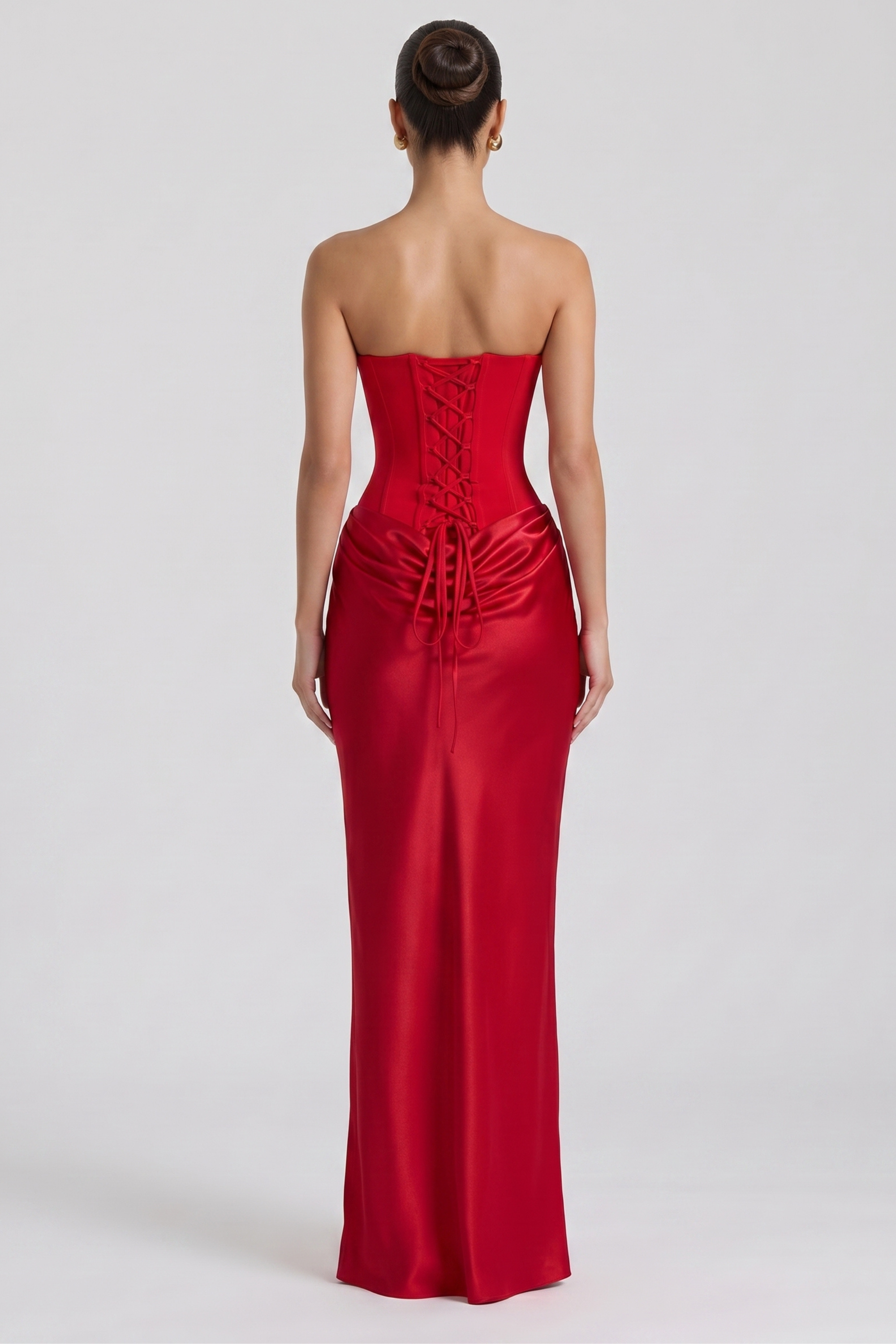 Amy Long Bustier Dress