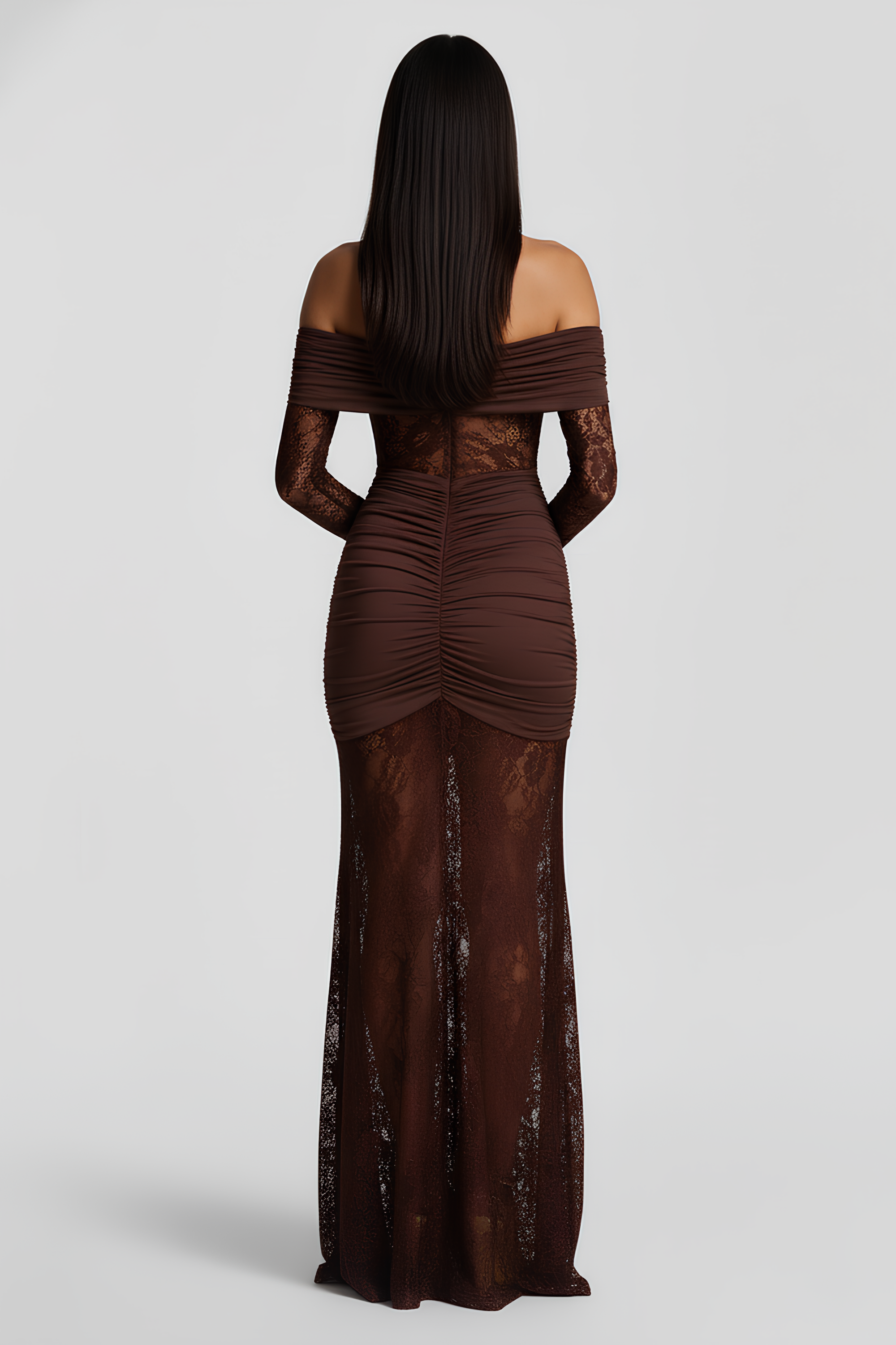 Karla Maxikleid aus Spitze