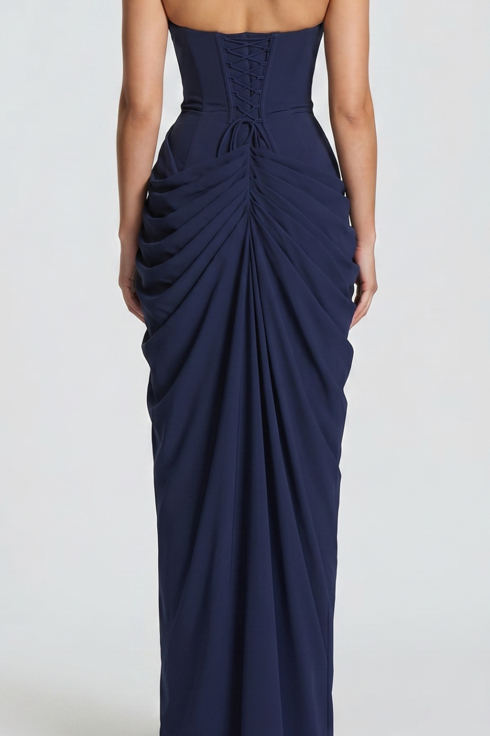 Helena Long Bustier Dress