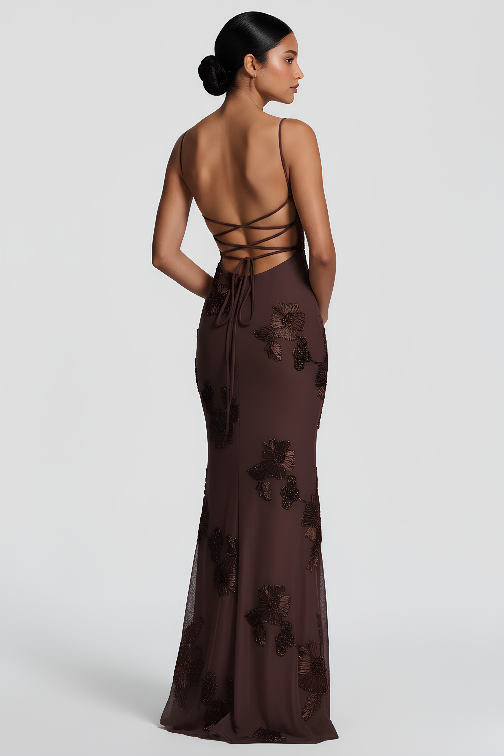 Viena Long Bustier Dress