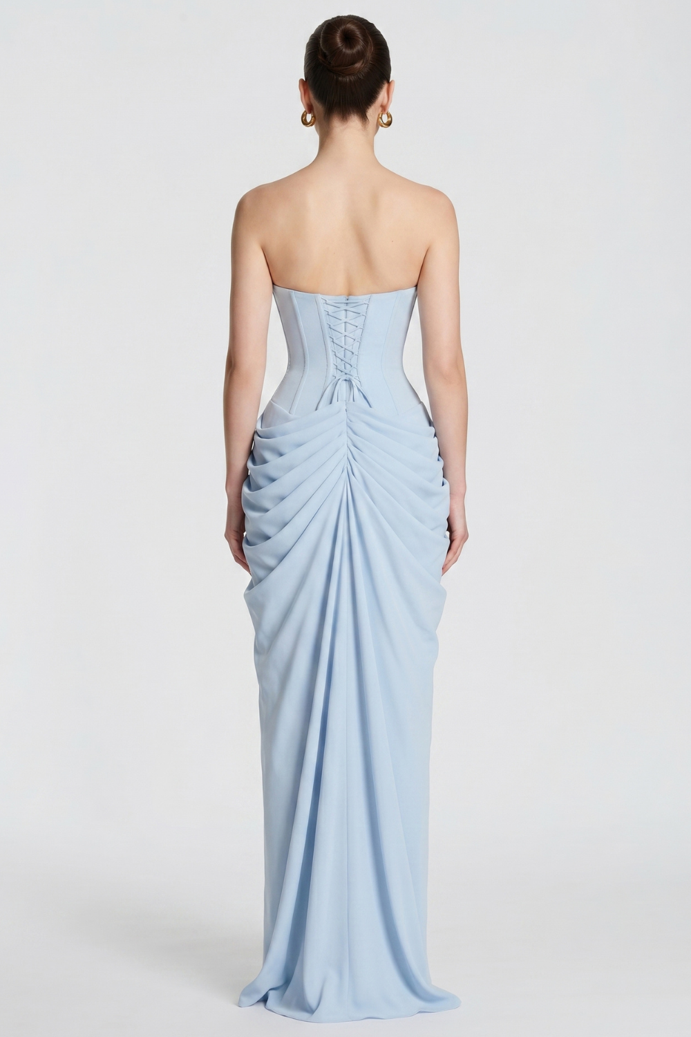 Helena Long Bustier Dress
