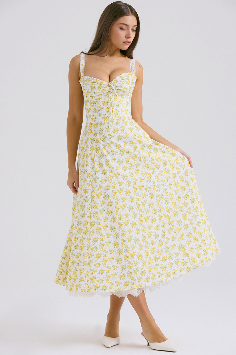 Valentina-Bustierkleid aus Spitze