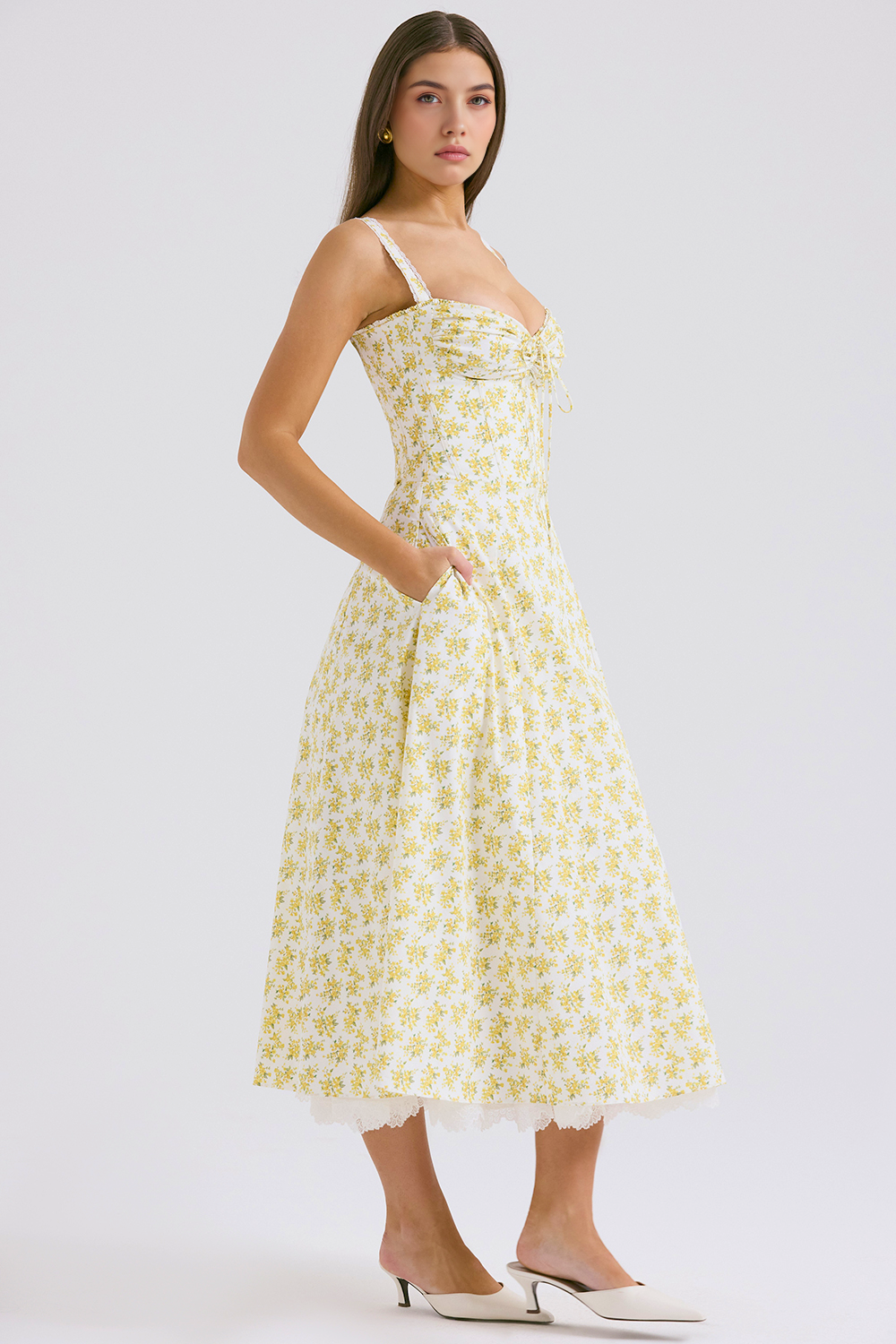 Valentina-Bustierkleid aus Spitze