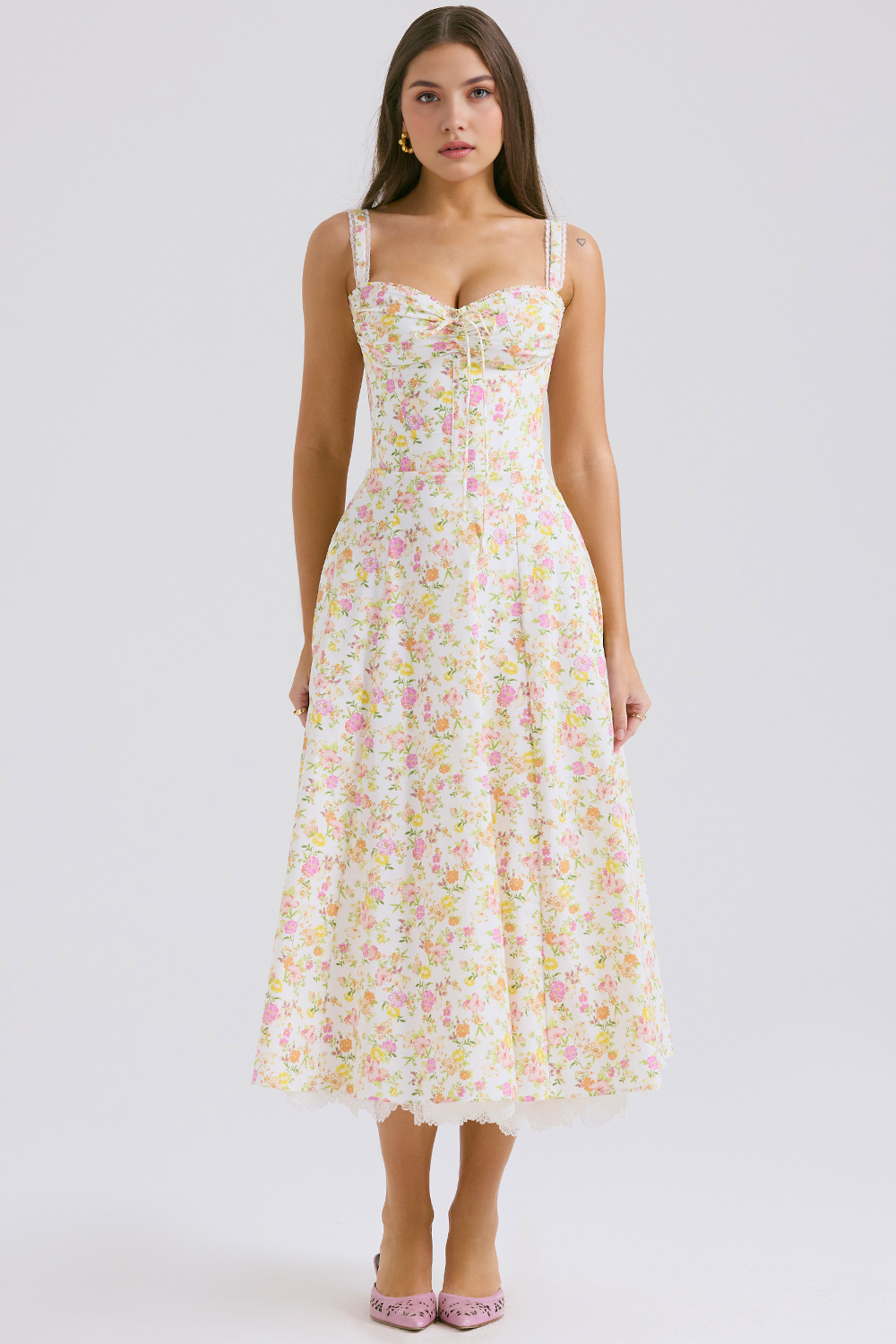 Valentina-Bustierkleid aus Spitze