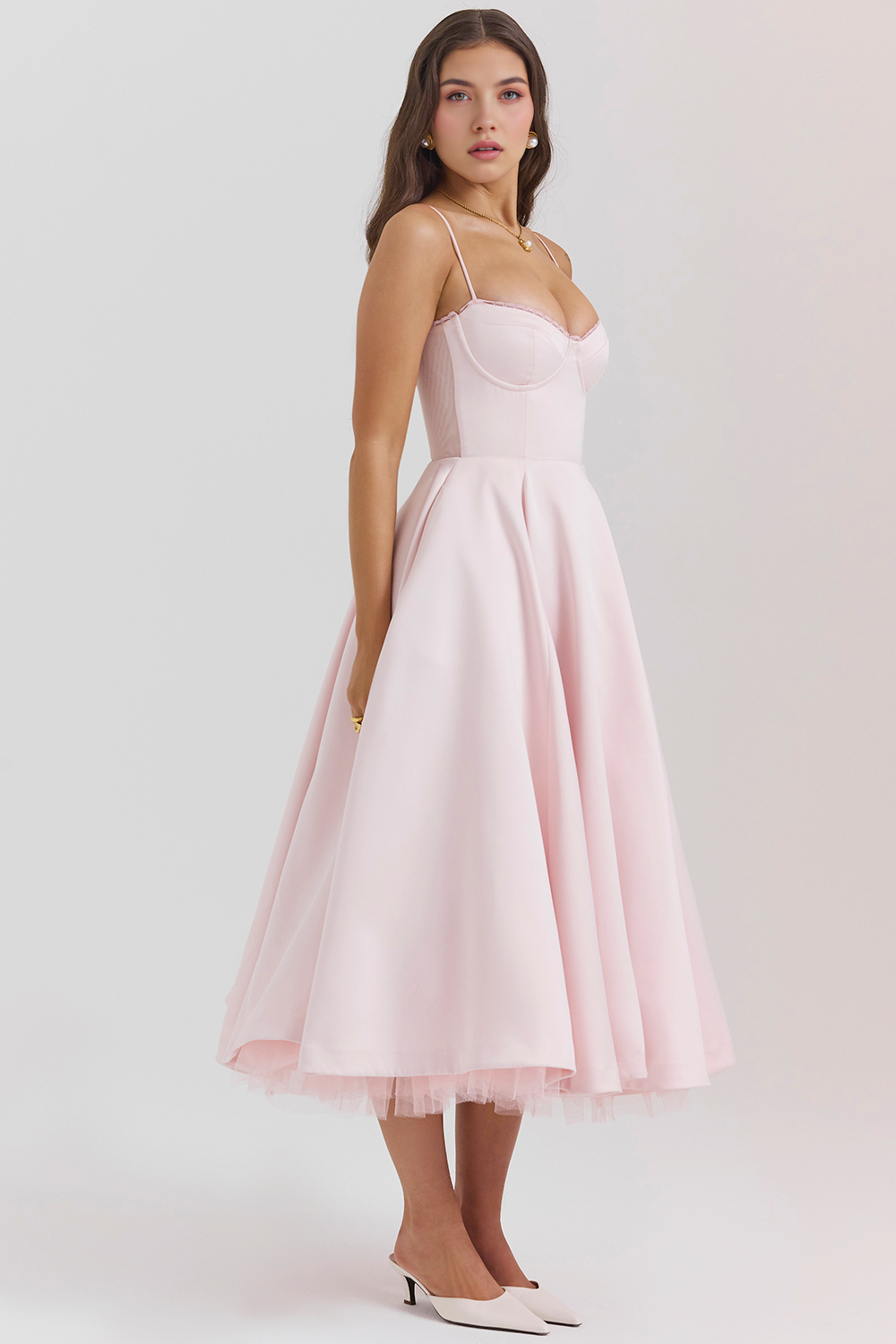 Cloe Midi Dress - Double Layer