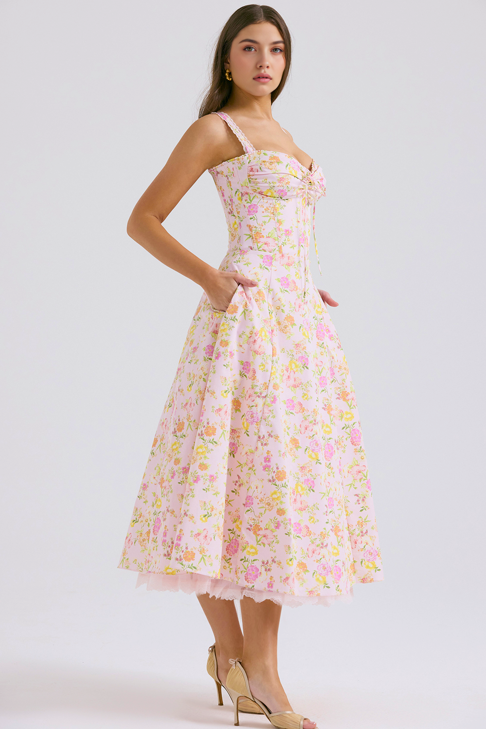 Valentina-Bustierkleid aus Spitze