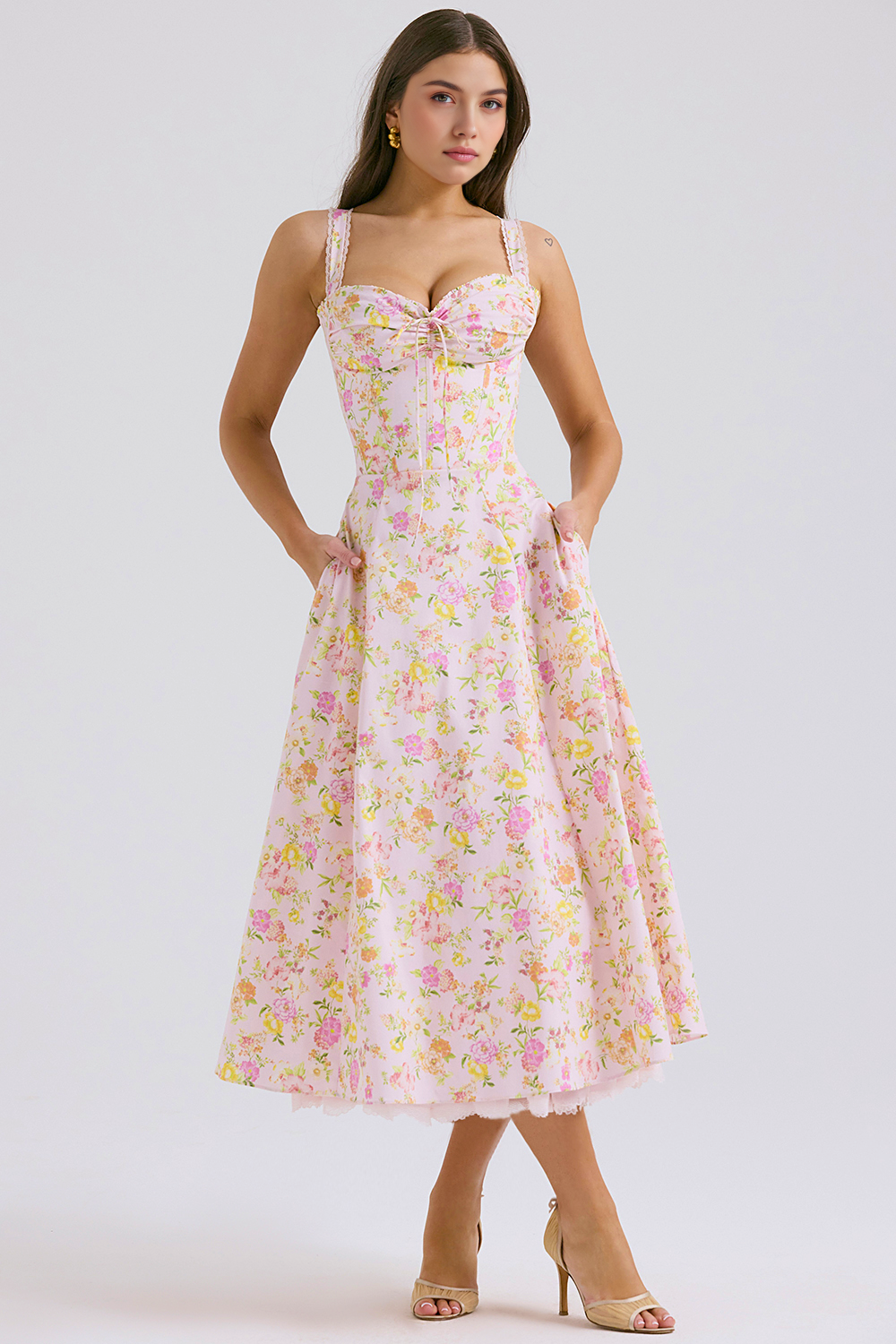 Valentina-Bustierkleid aus Spitze