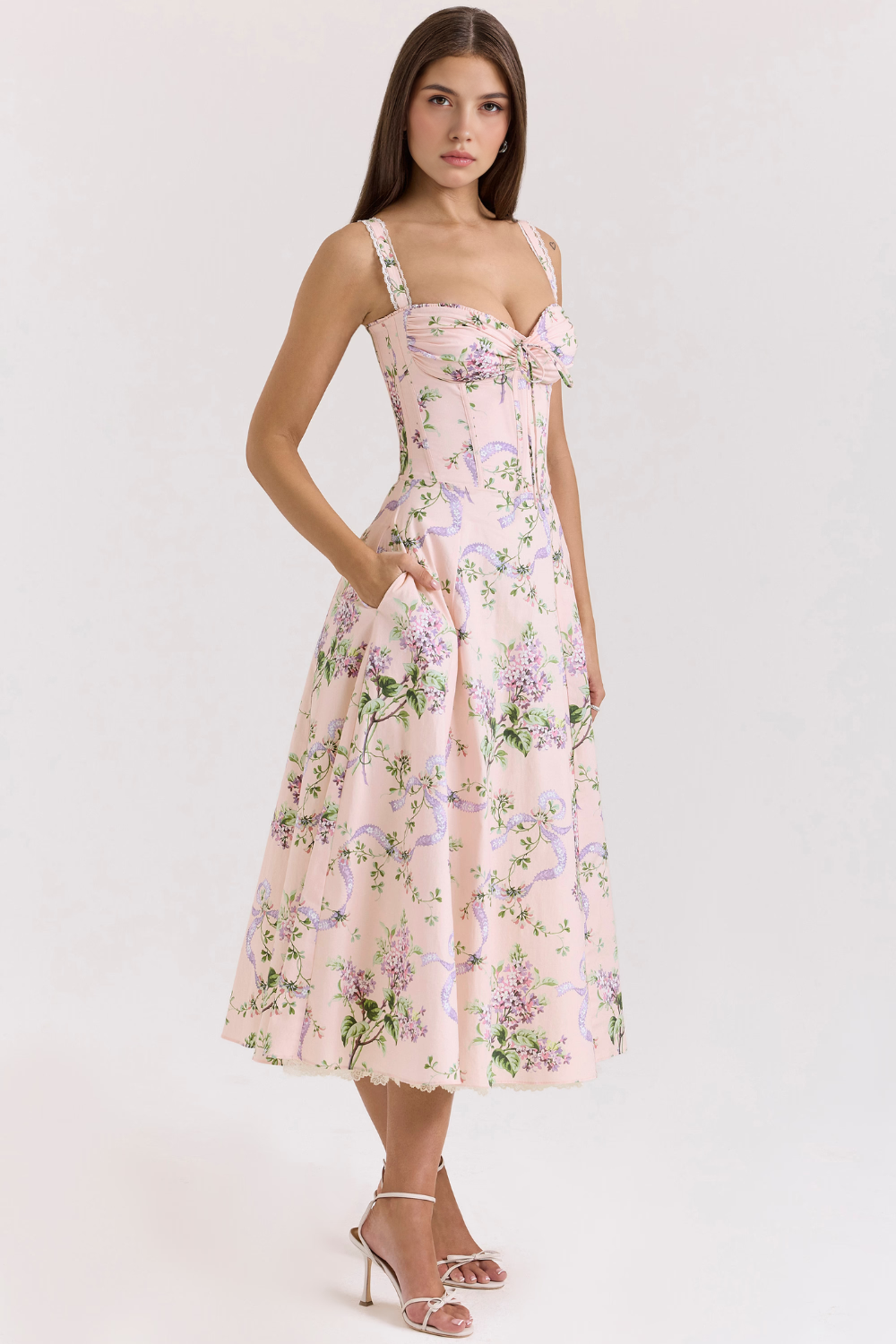 Valentina-Bustierkleid aus Spitze