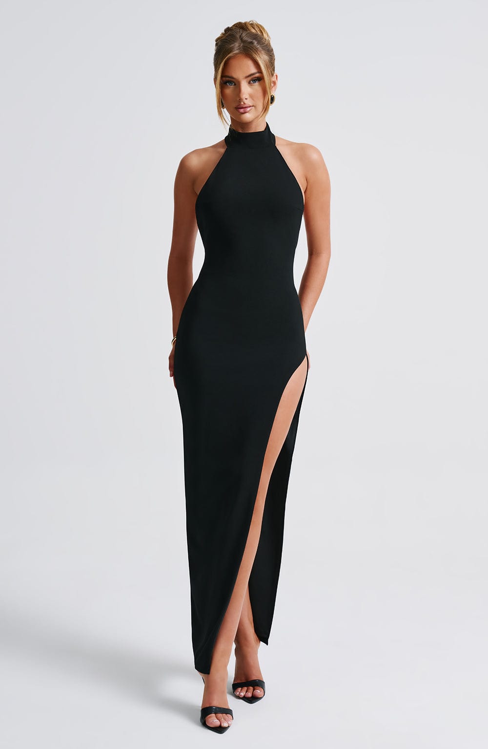 Adalia Maxi Dress - Black - Napalia