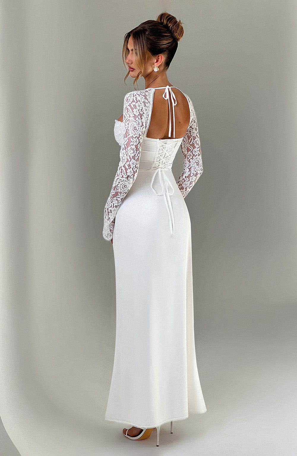 Aria Maxi Dress - Ivory - Napalia