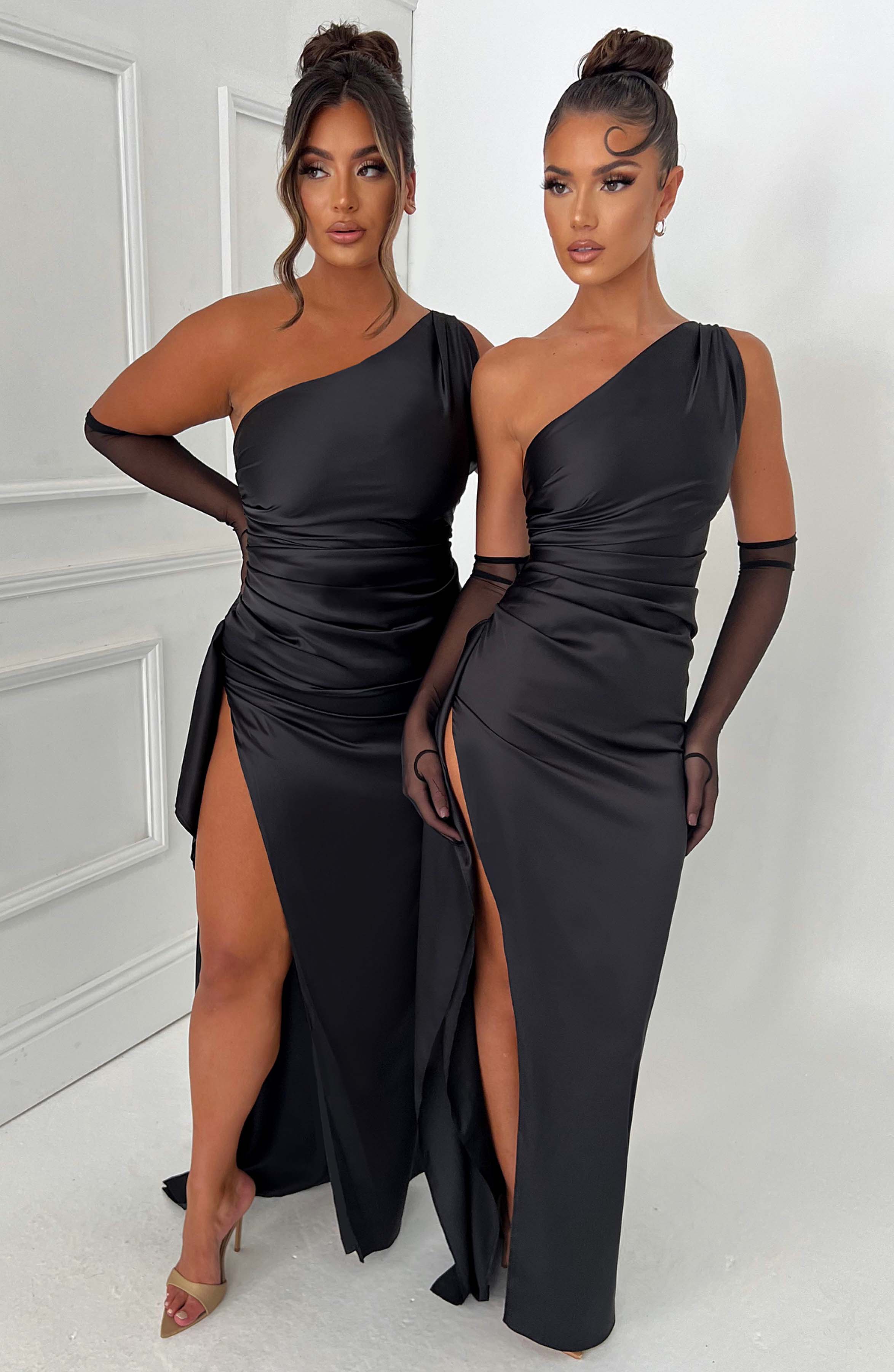 Ariel Maxi Dress - Black - Napalia