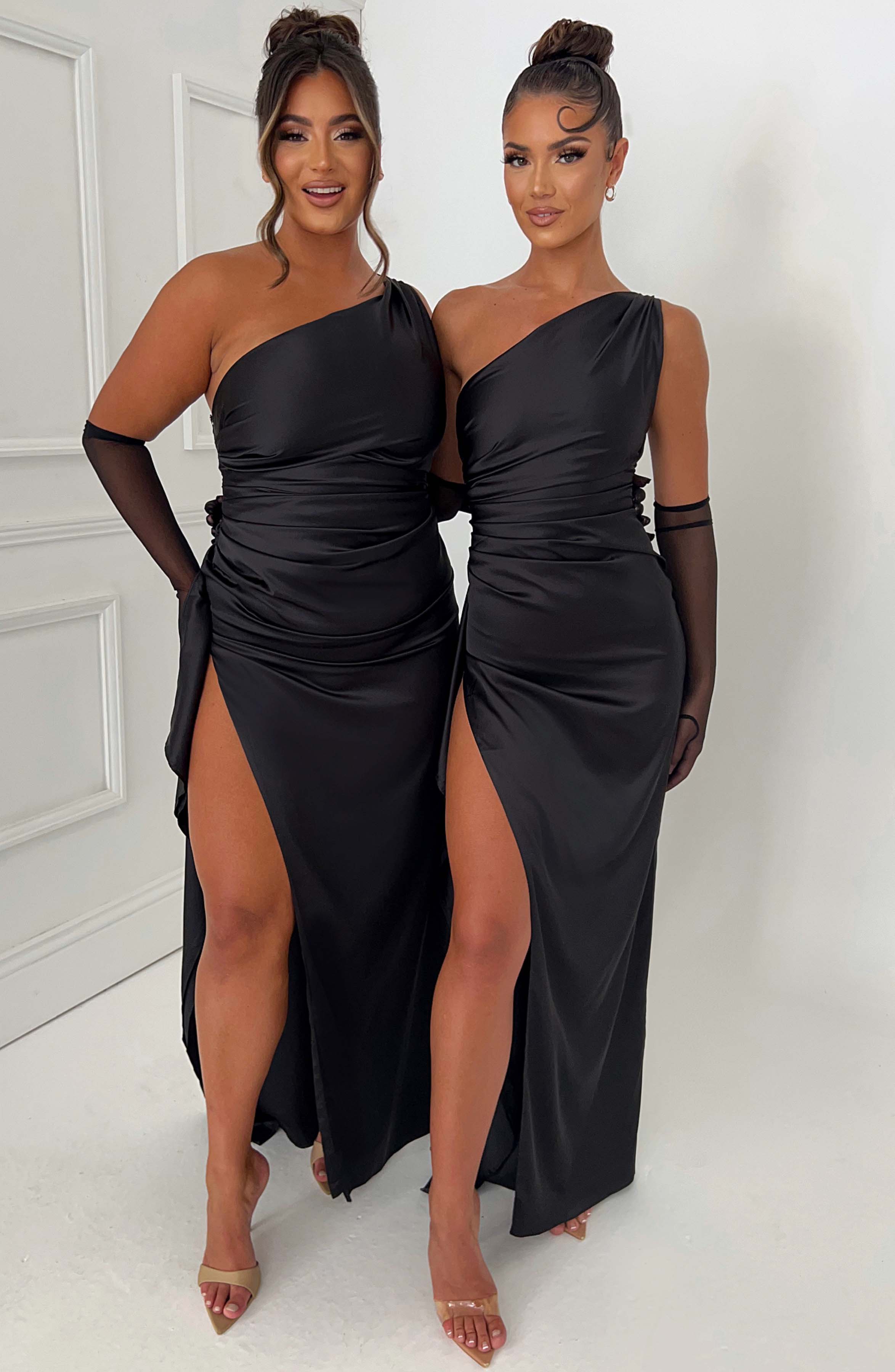 Ariel Maxi Dress - Black - Napalia