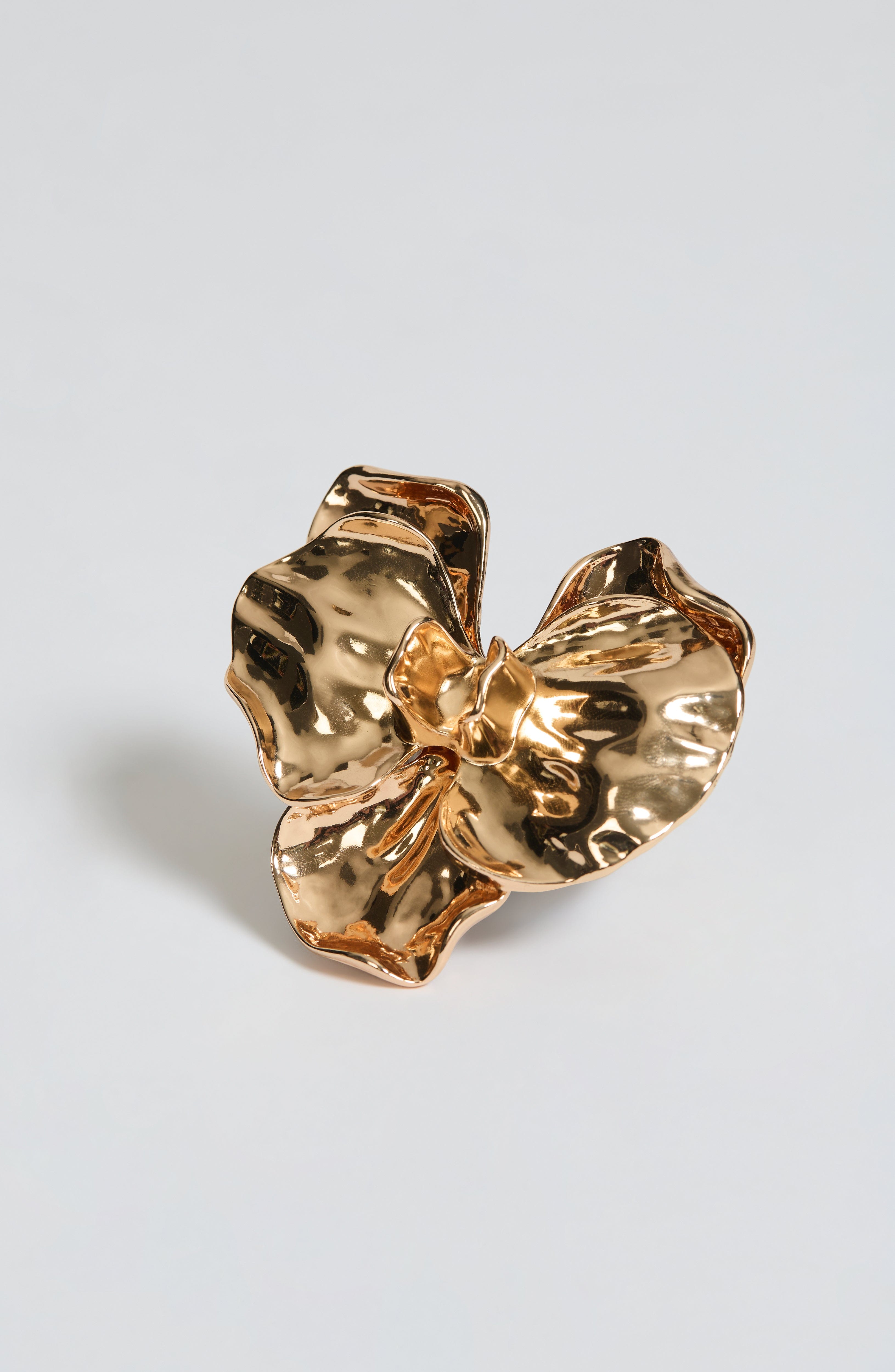 Ava Brooch - Gold - Napalia