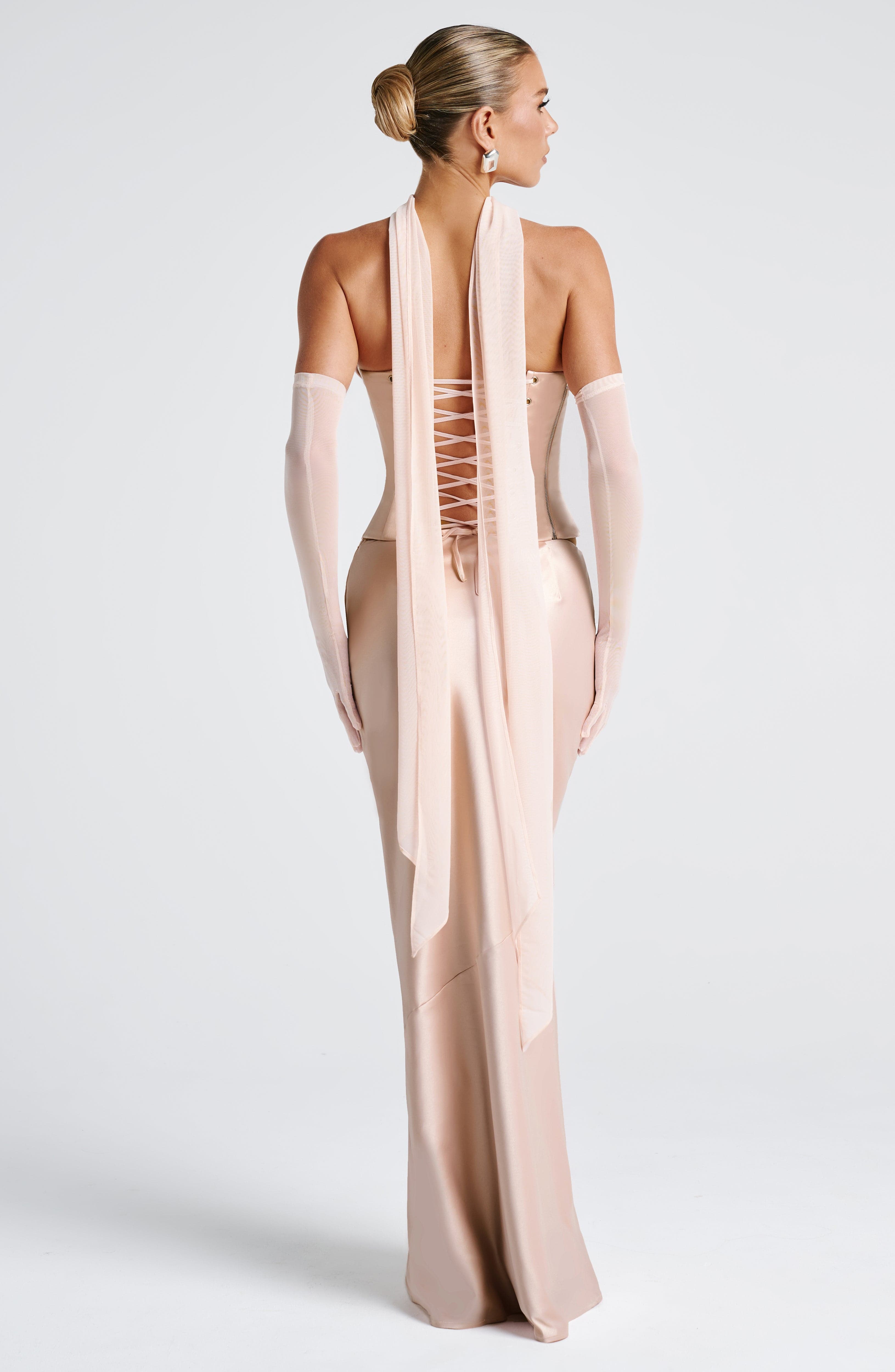Ayla Scarf - Soft Peach - Napalia
