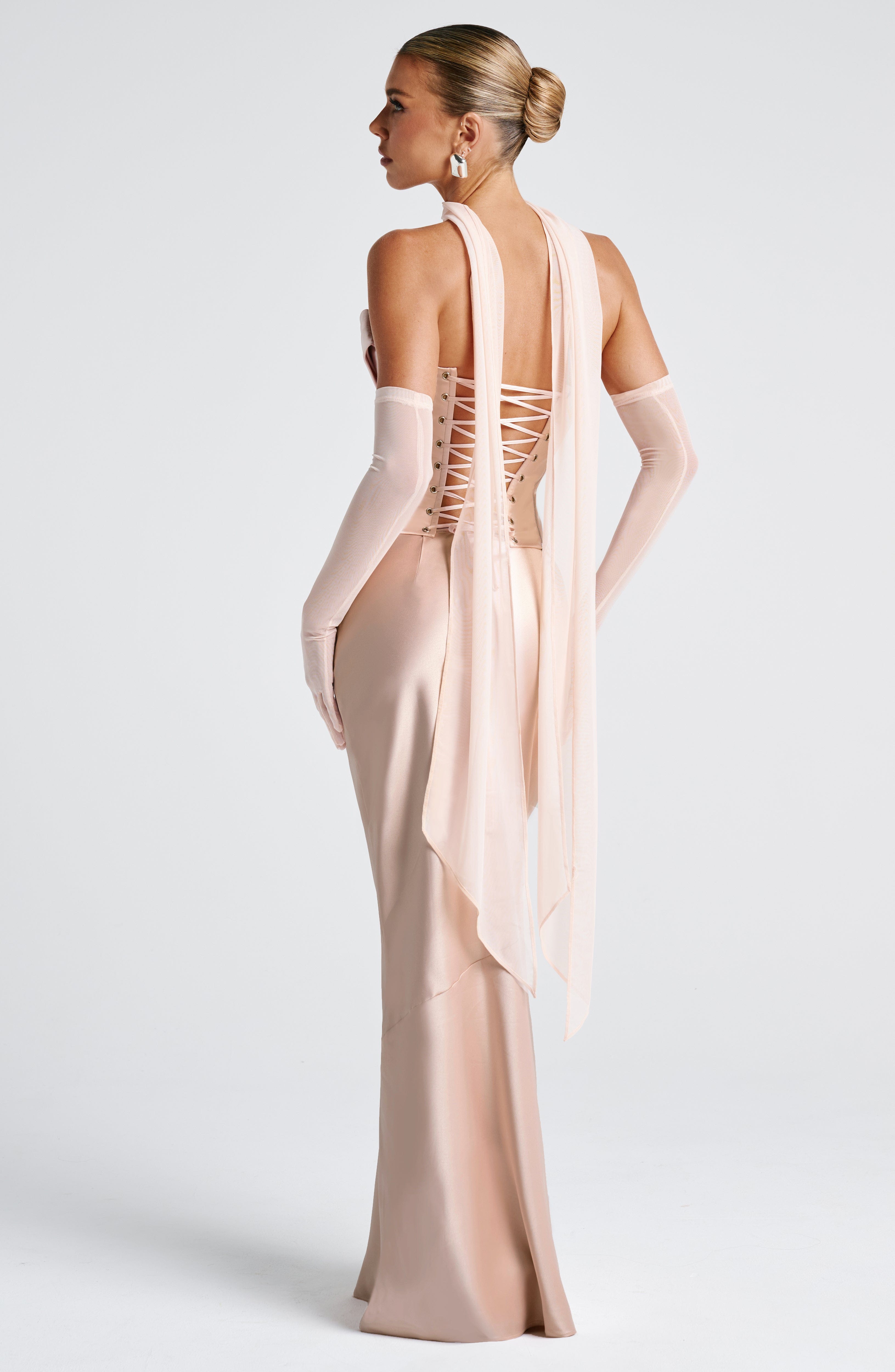 Ayla Scarf - Soft Peach - Napalia