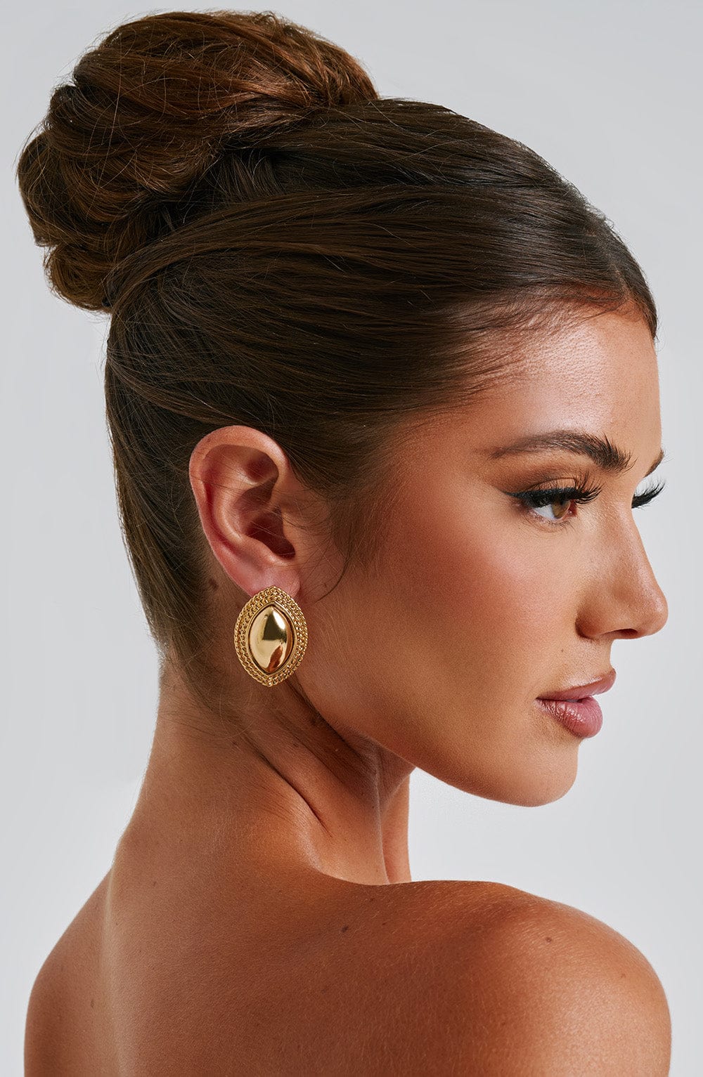 Azra Earrings - Gold - Napalia