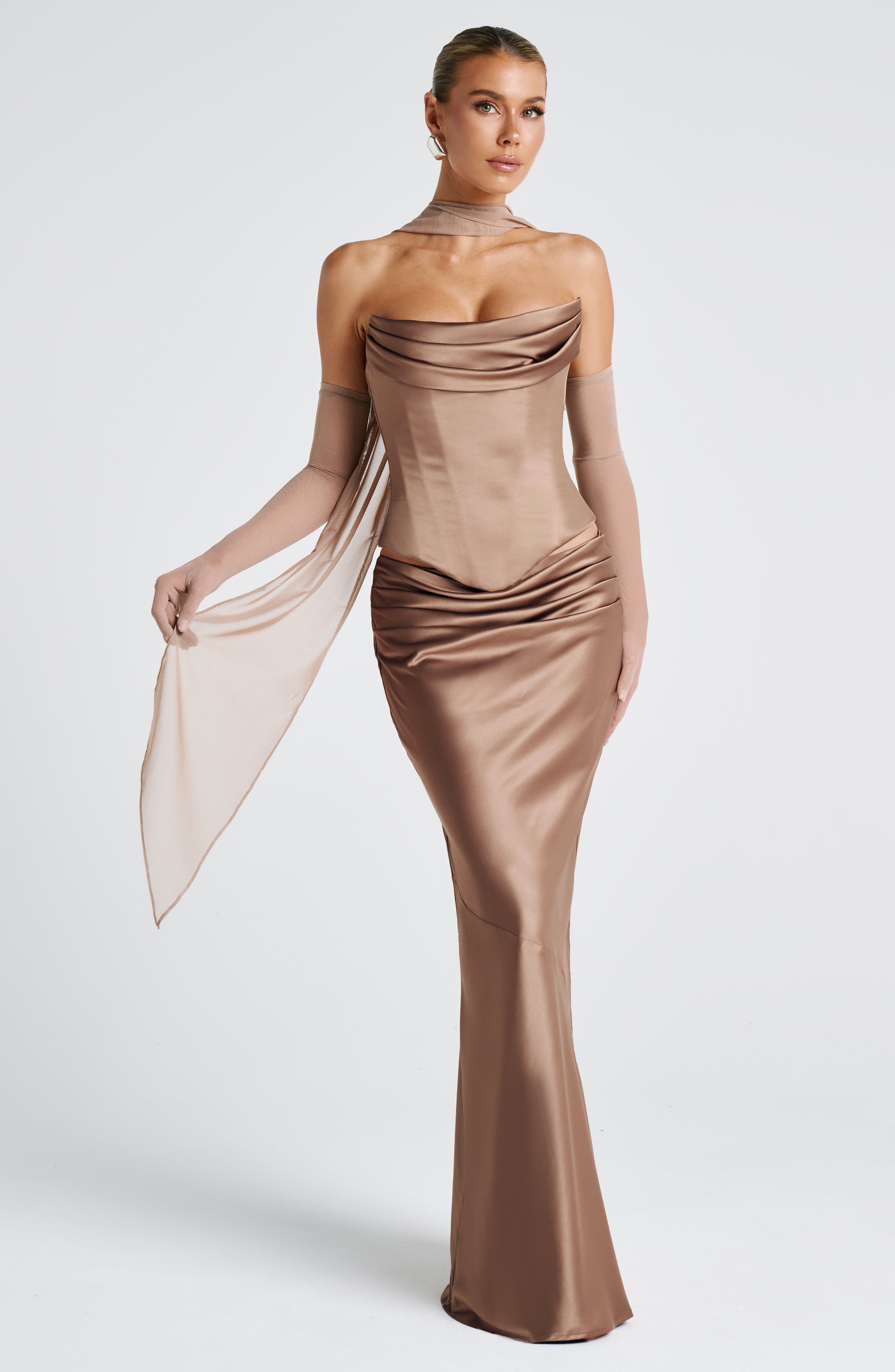 Bernadette Maxi Skirt - Hazel - Napalia
