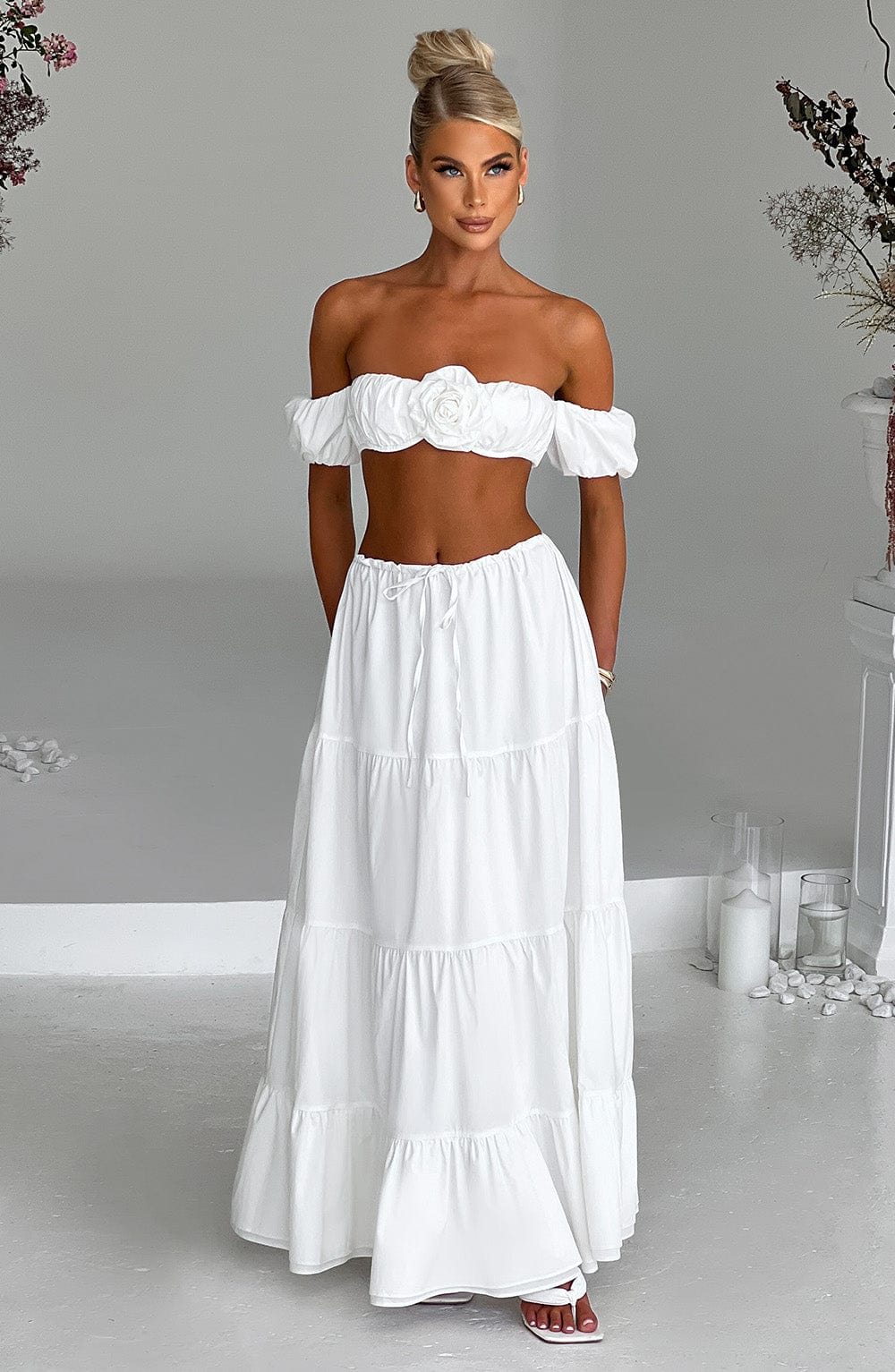 Carmen Top - Ivory - Napalia