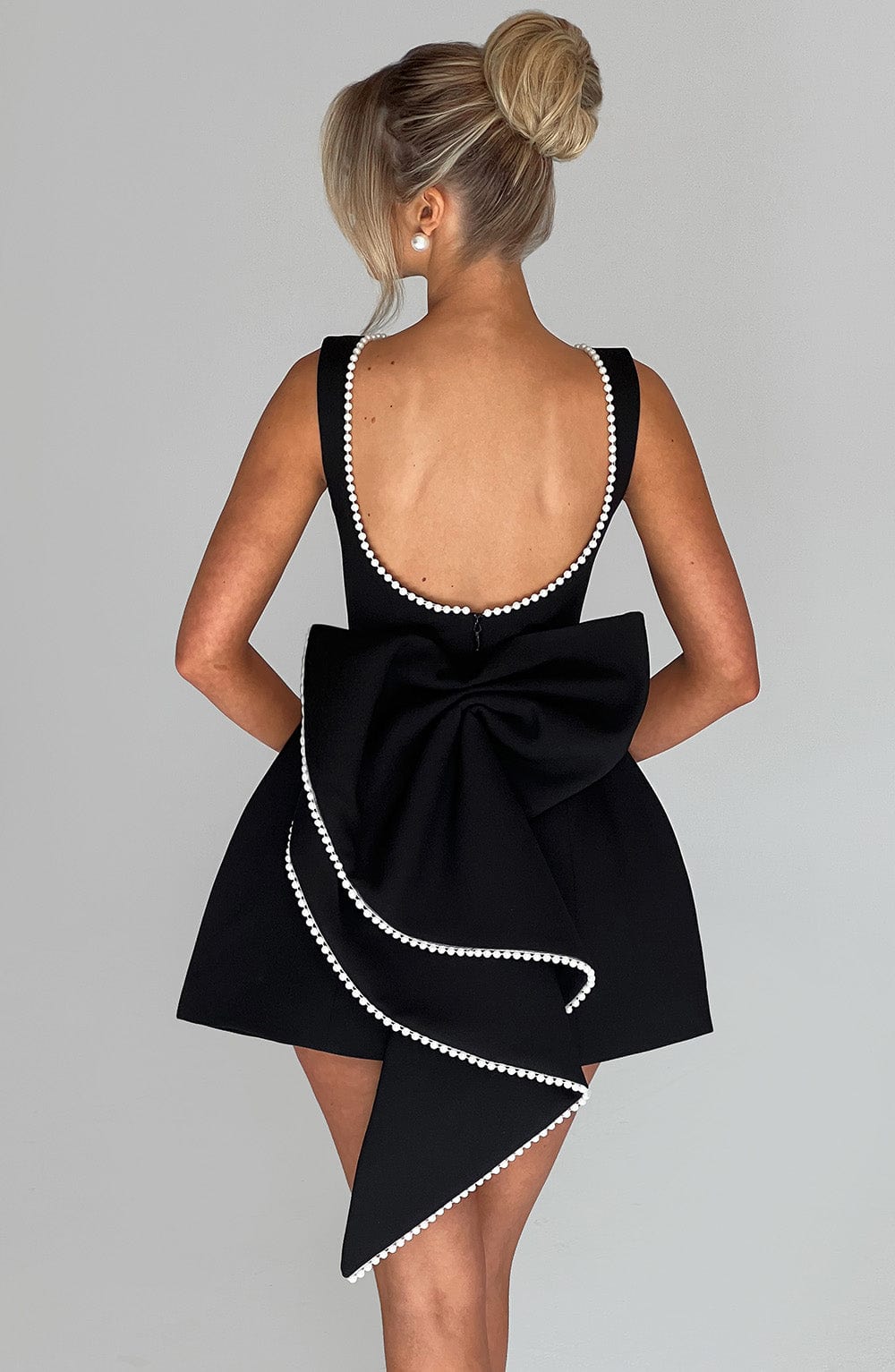 Carrie Mini Dress - Black - Napalia