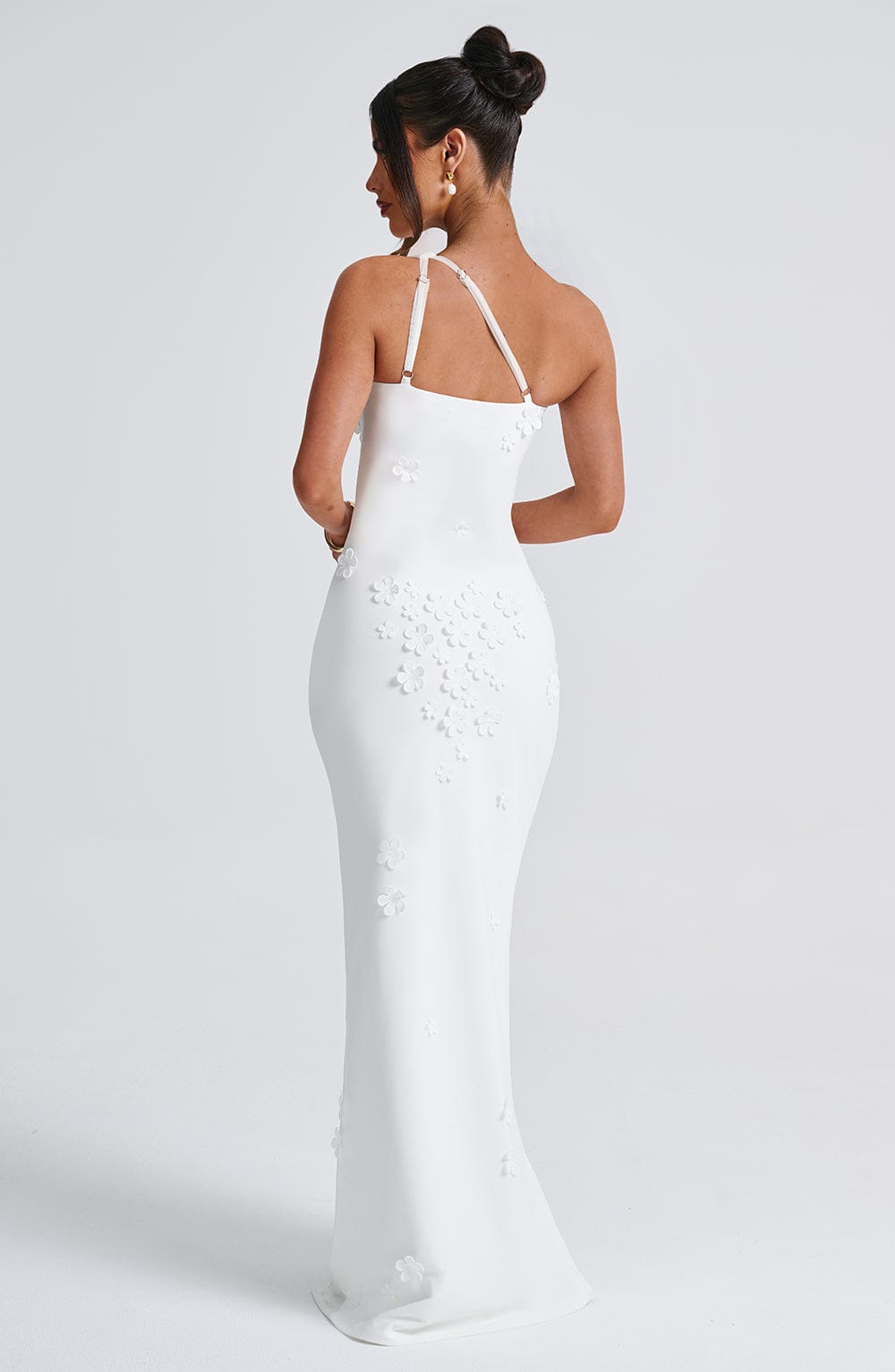 Cynthia Maxi Dress - Ivory - Napalia