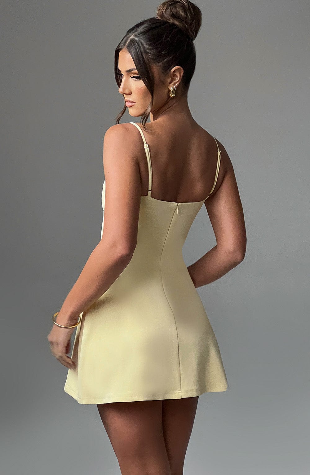 Dakota Mini Dress - Lemon - Napalia