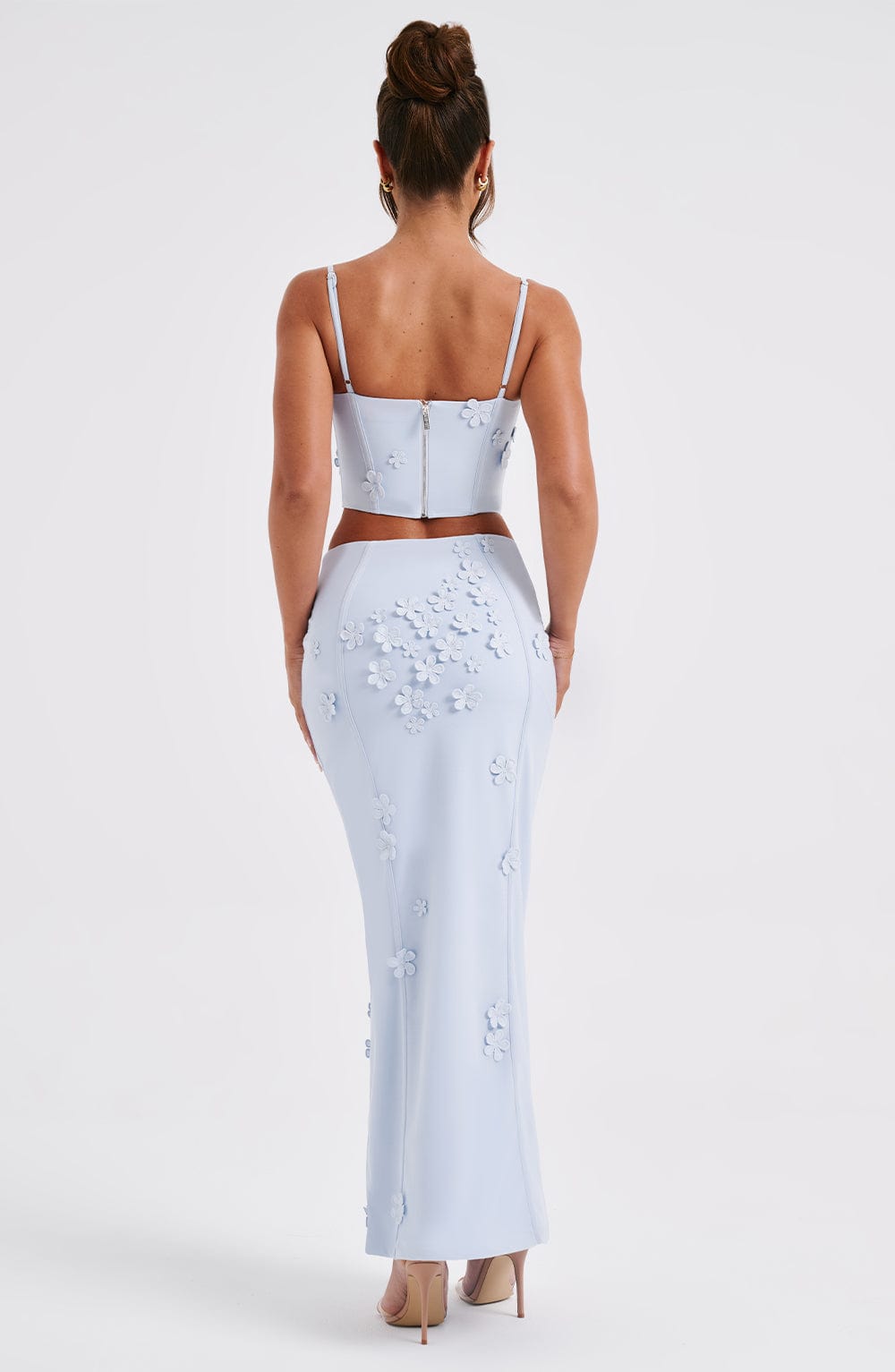 Dalary Maxi Skirt - Blue - Napalia