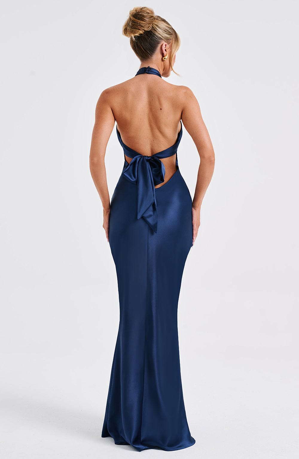 Dimitra Maxi Dress - Navy - Napalia