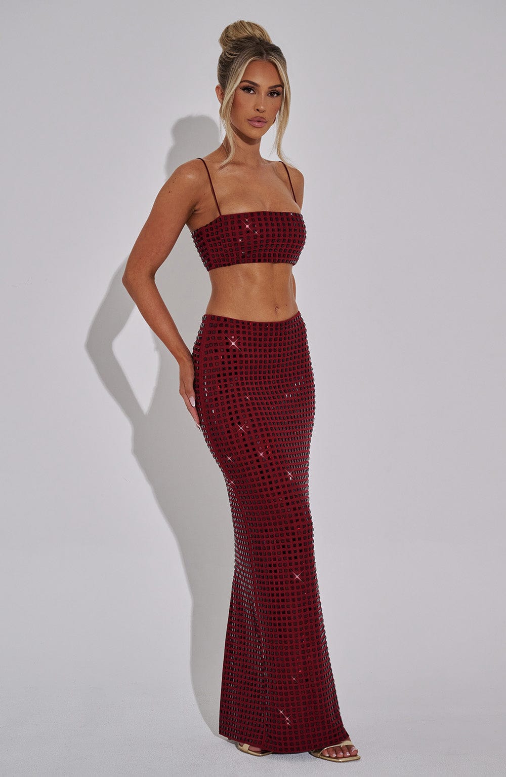 Dimity Top - Wine - Napalia