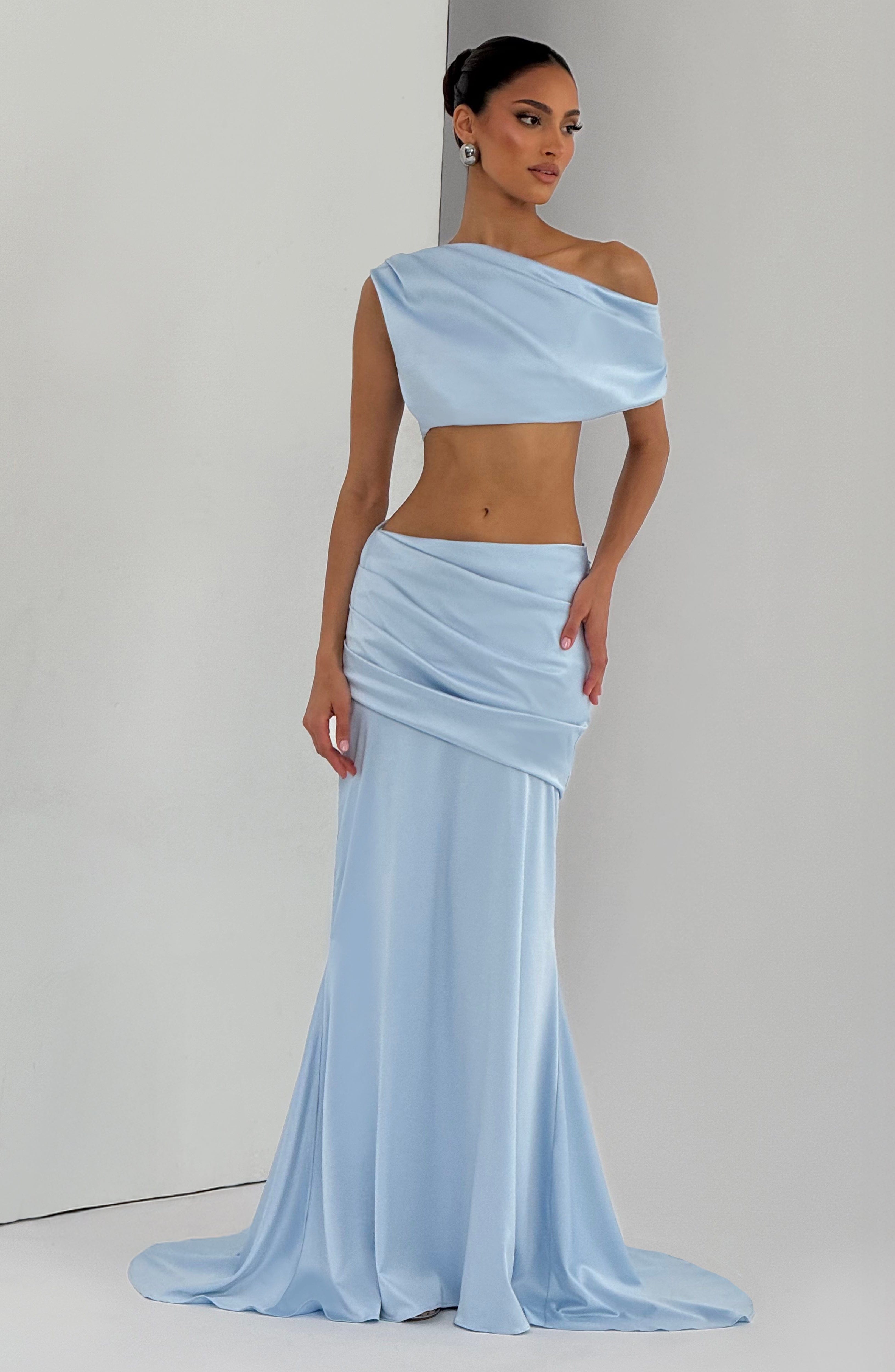 Edwina Top - Glacier Blue - Napalia