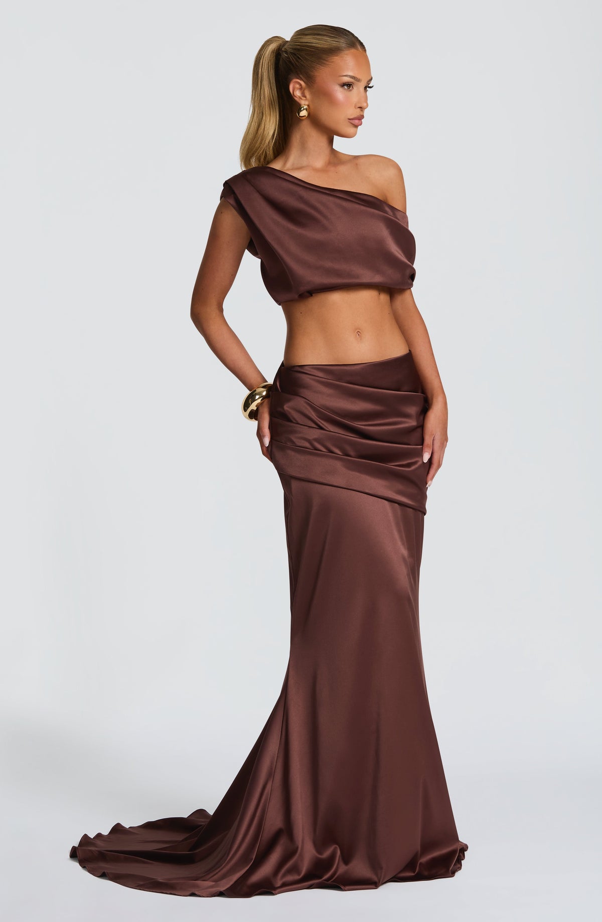 Edwina Top - Plum Brown - Napalia