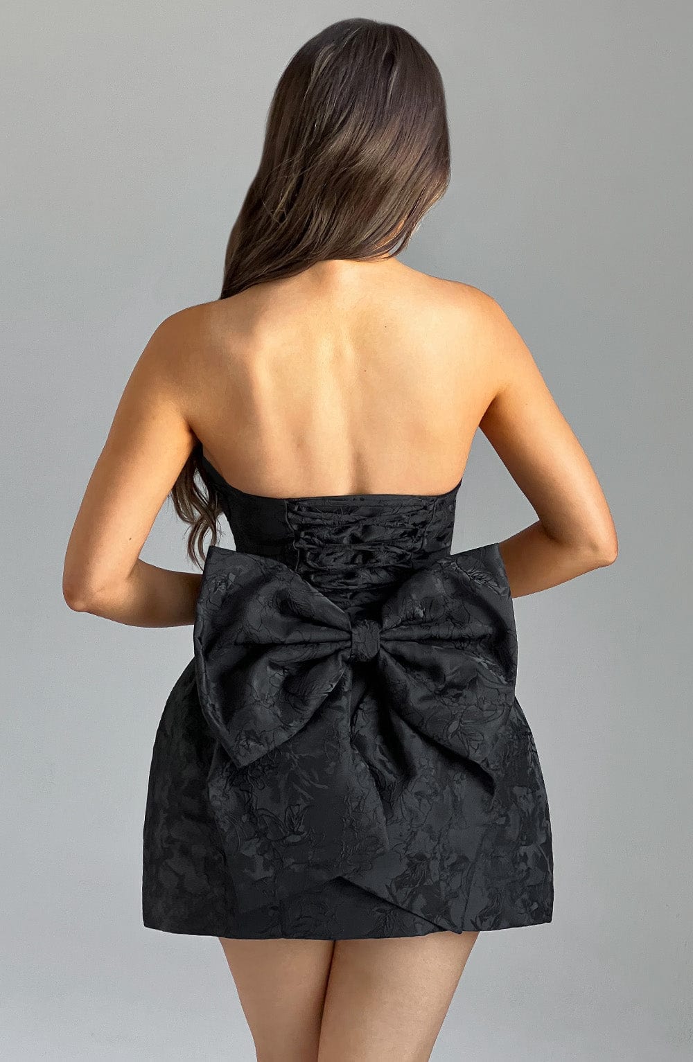 Elenora Mini Dress - Black - Napalia