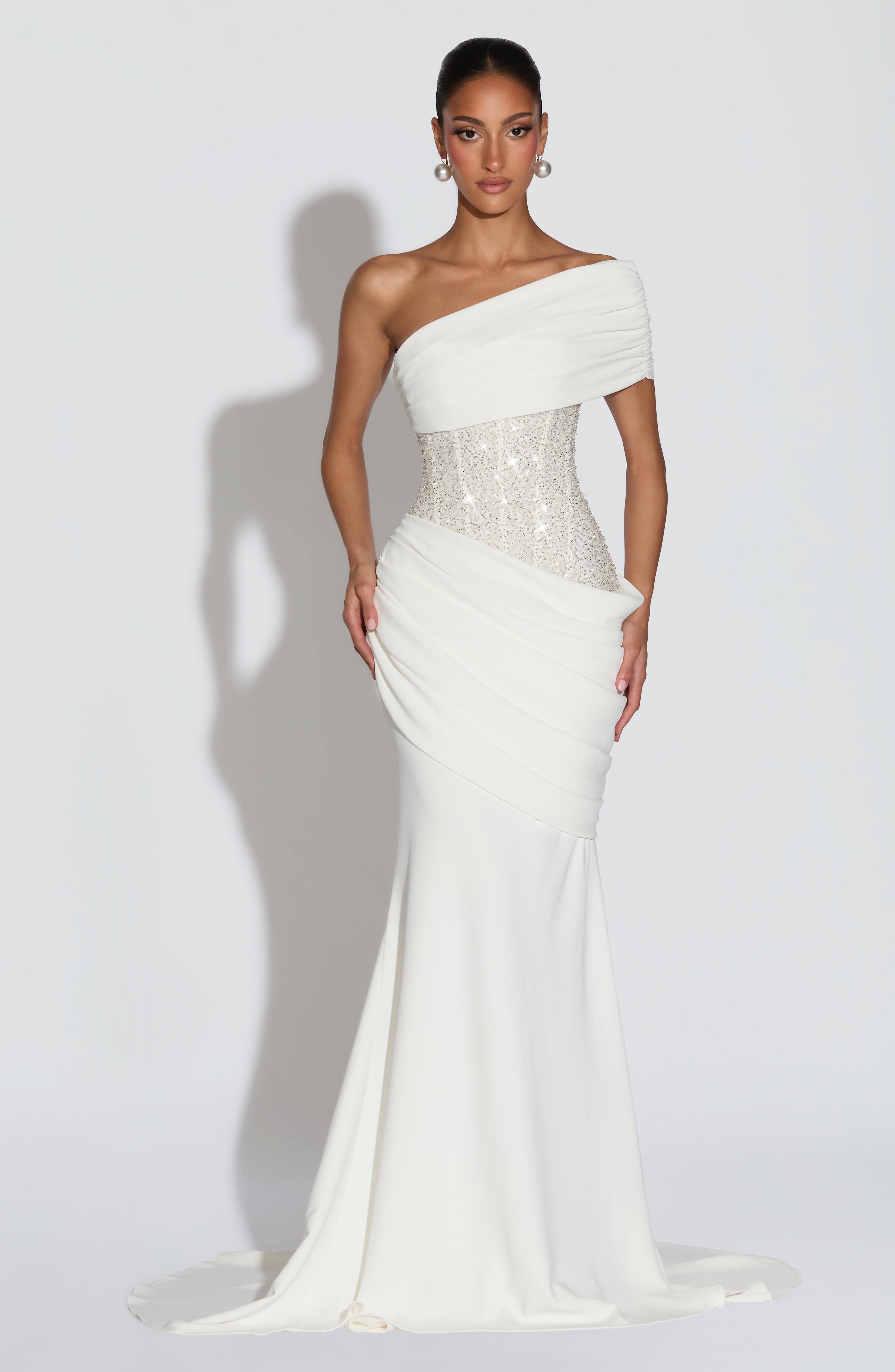 Ellora Gown - Ivory - Napalia