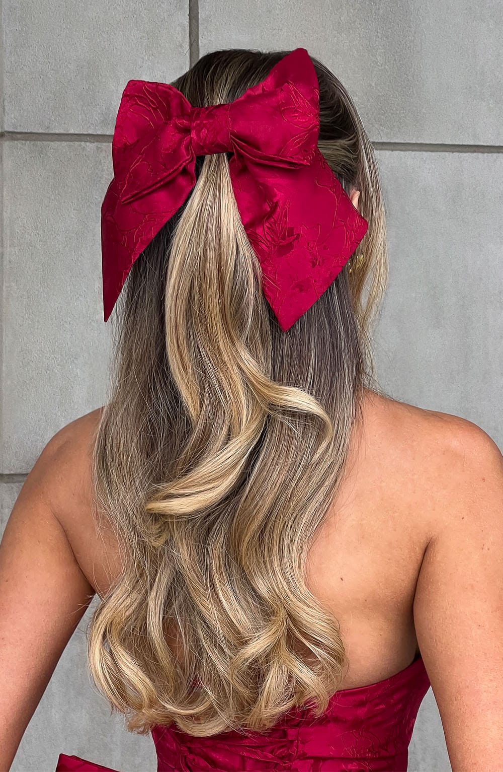 Elsa Bow - Red - Napalia