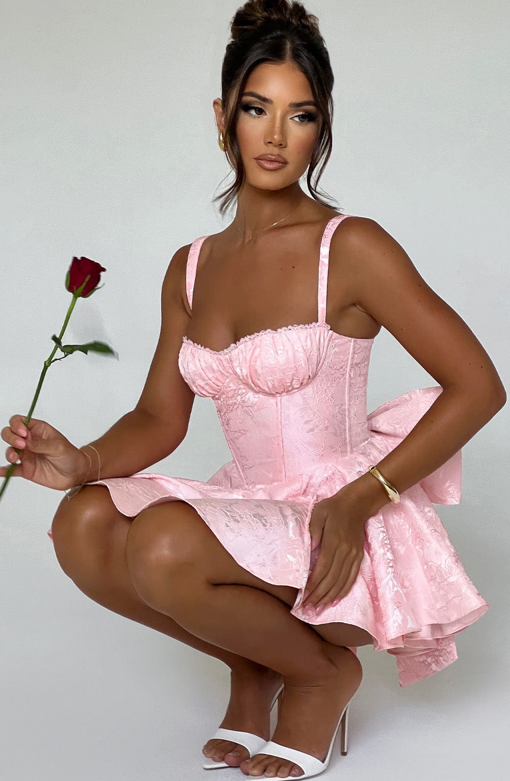 Emelie Playsuit - Blush - Napalia