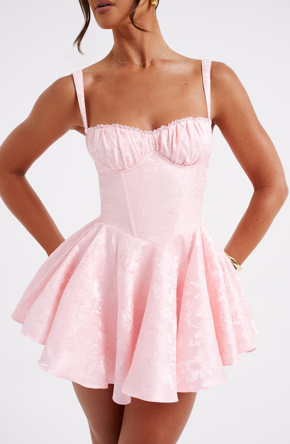 Emelie Playsuit - Blush - Napalia