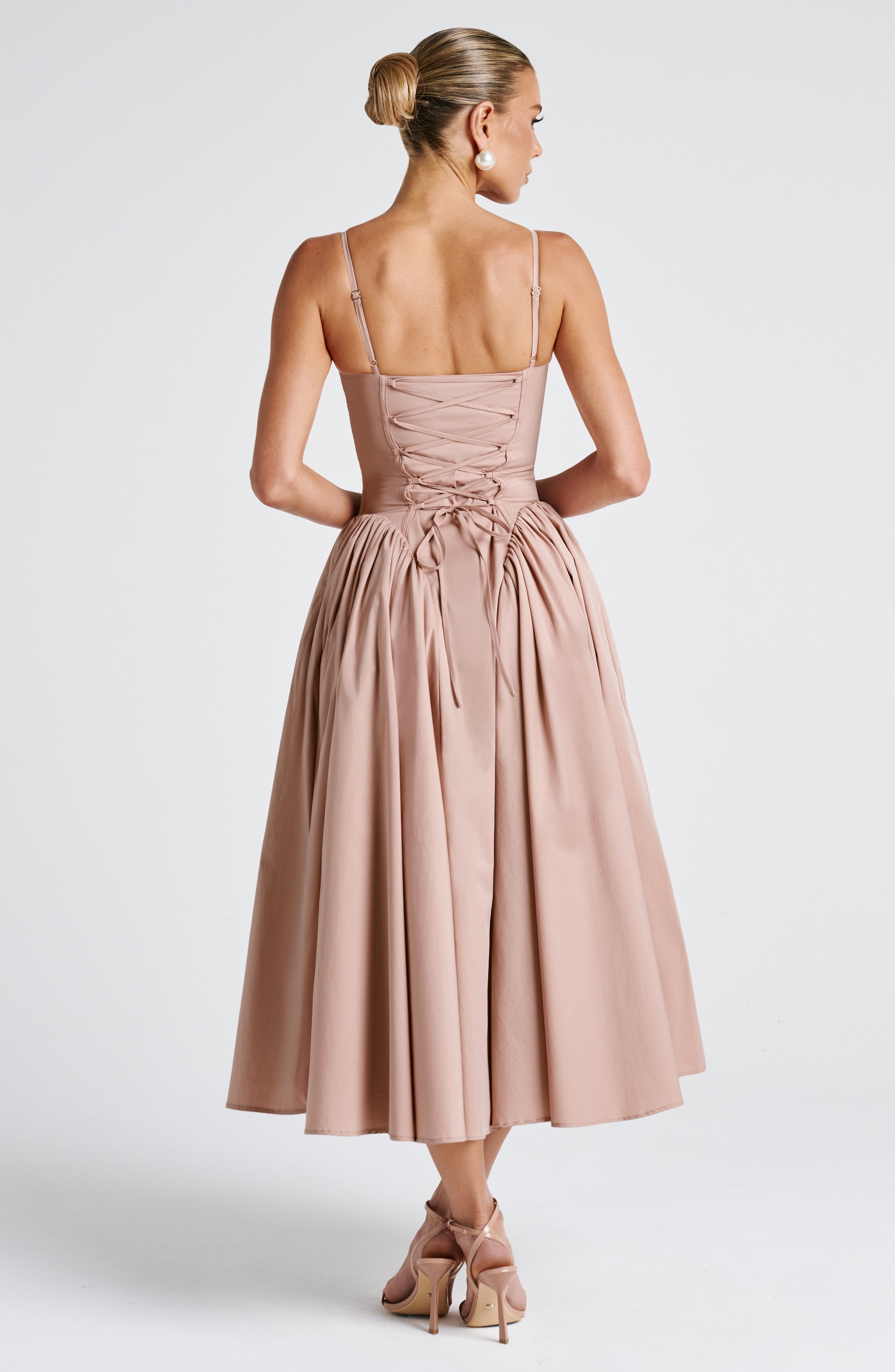 Emerson Midi Dress - Clay - Napalia