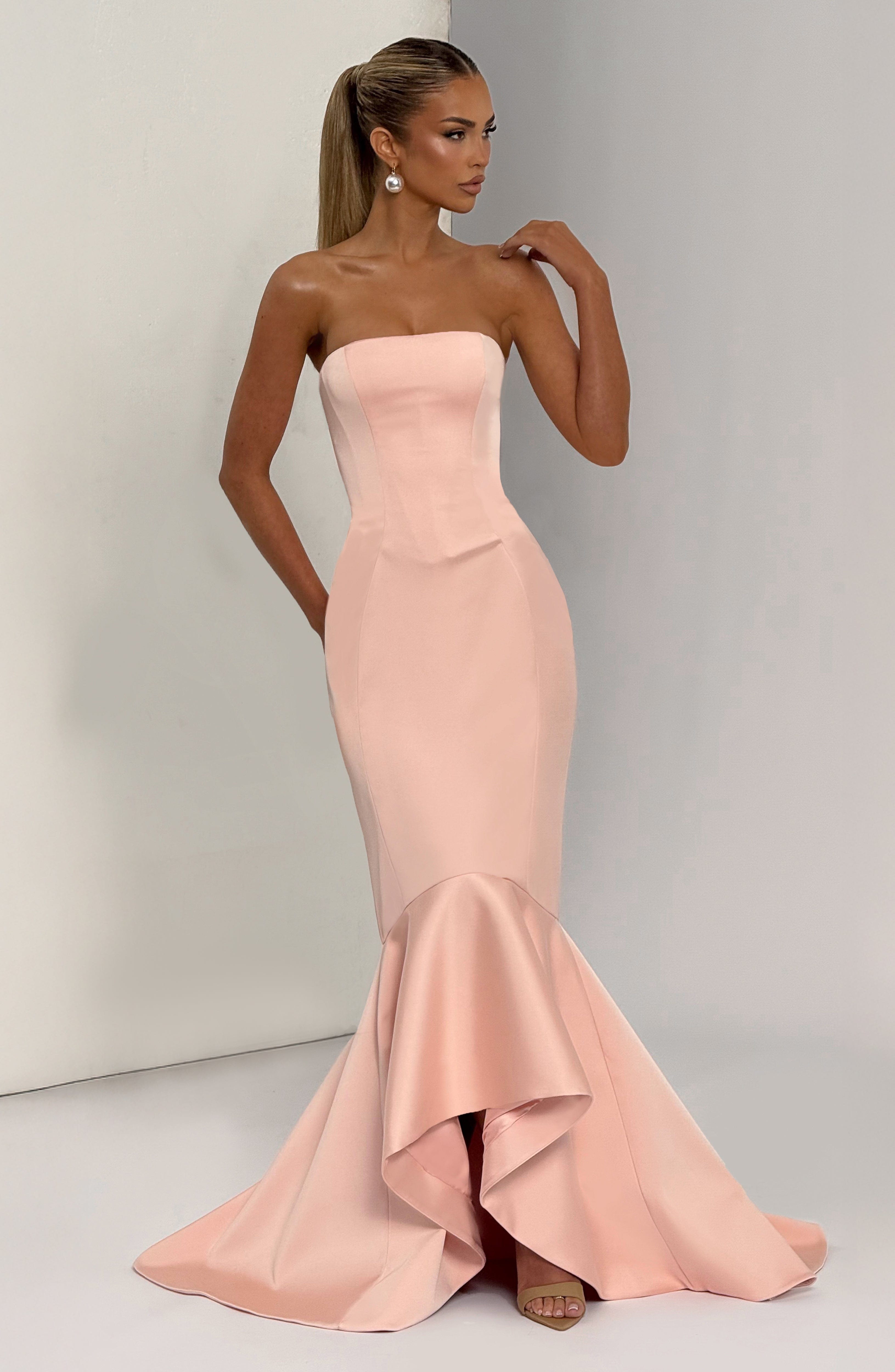 Emryn Gown - Blush - Napalia