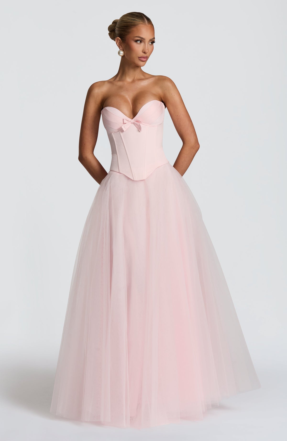 Ethel Maxi Skirt - Blush - Napalia
