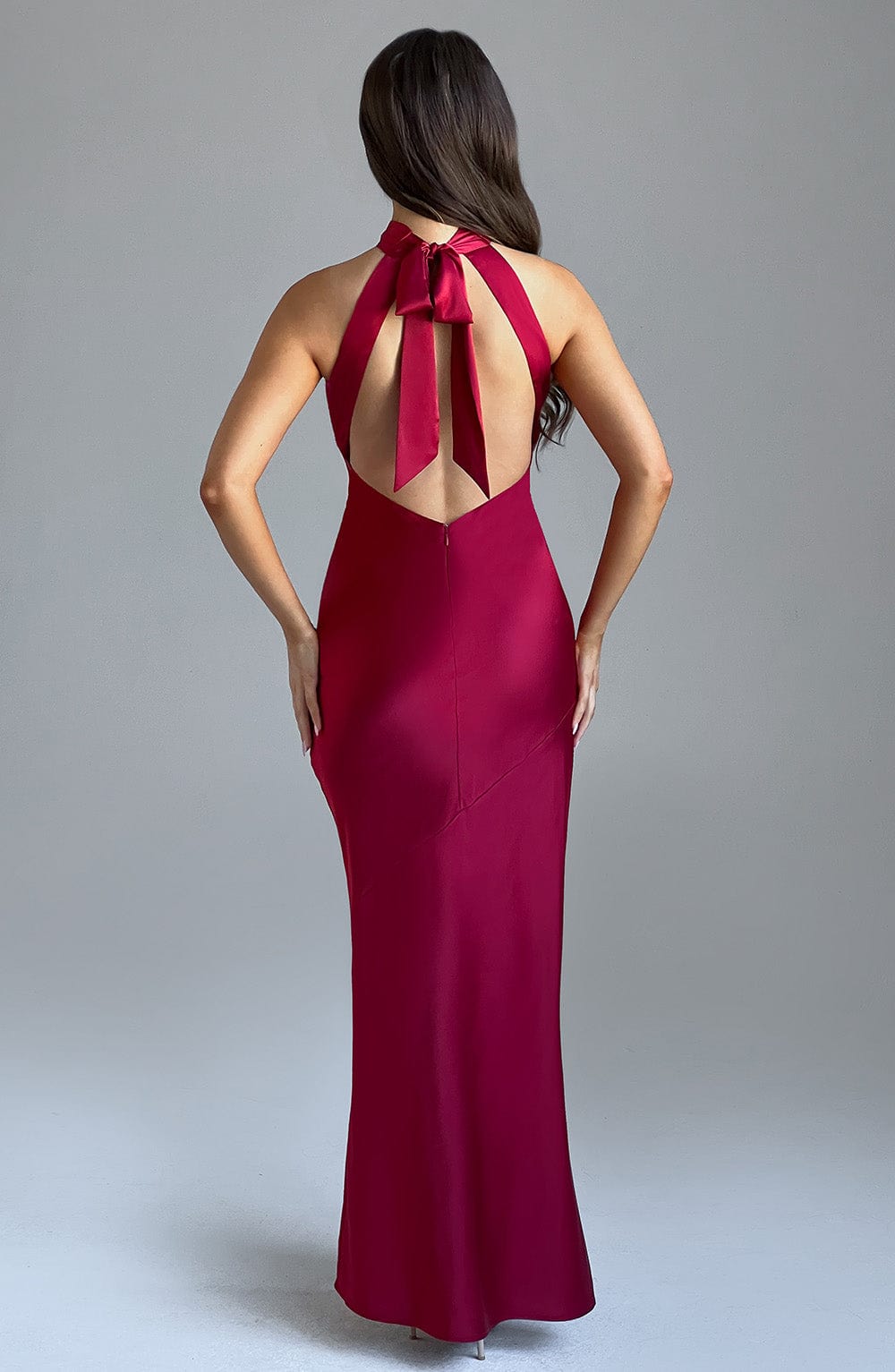 Etta Maxi Dress - Wine - Napalia